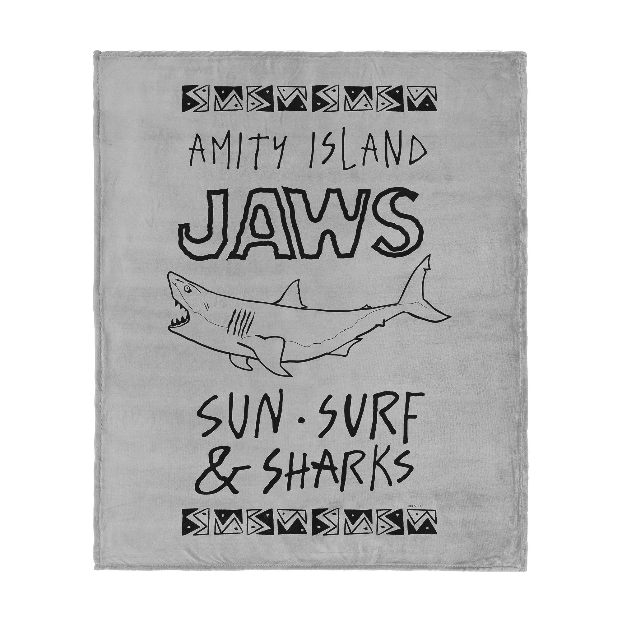 Jaws Amity Island Silk Touch Throw Blanket 60¡Á80 inches
