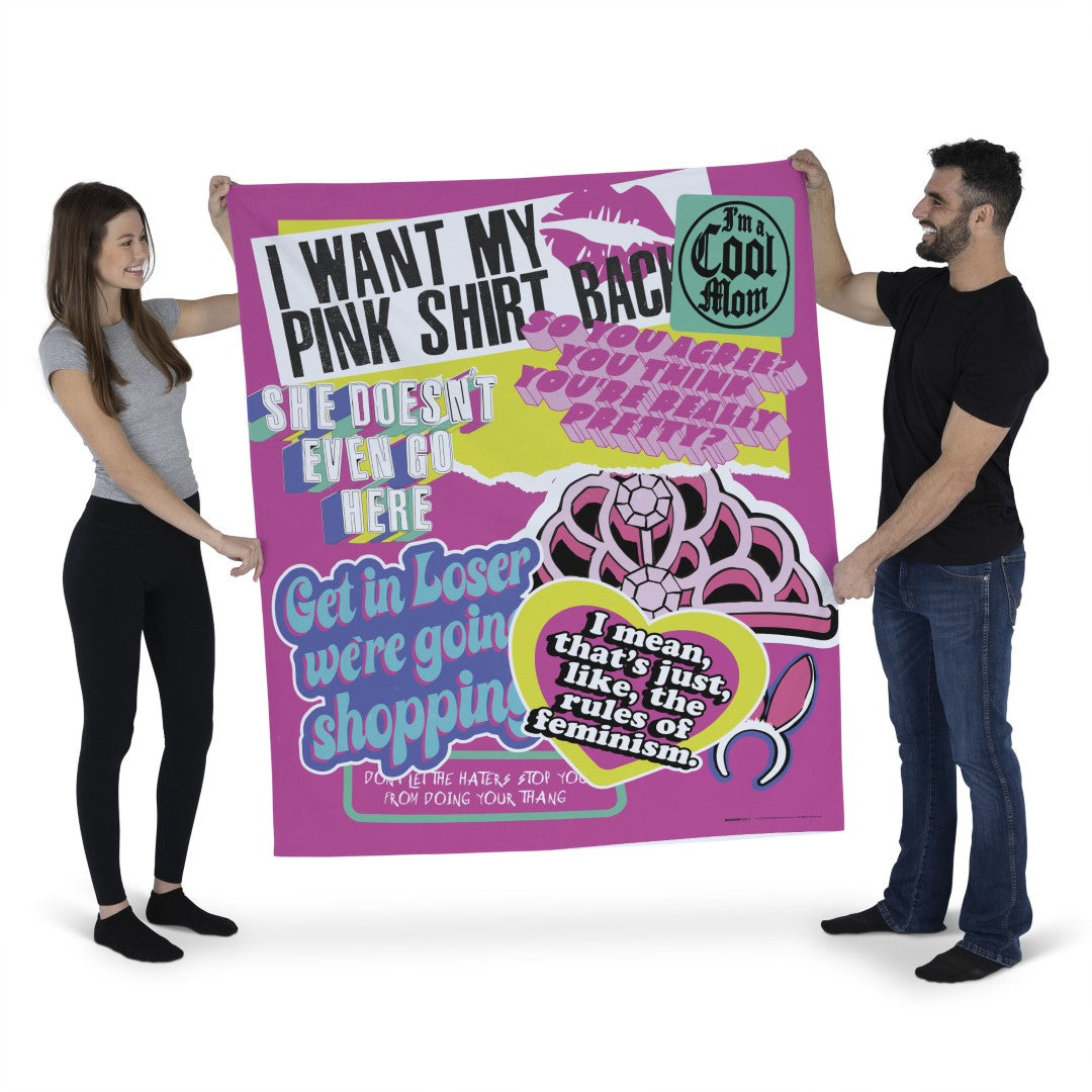 Mean Girls Girl Talk Wall Hanging 50x60 Inches