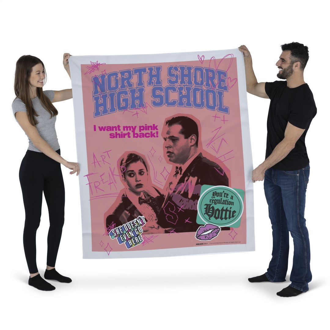 Mean Girls North Shore High Wall Hanging 34 x 40 Inches