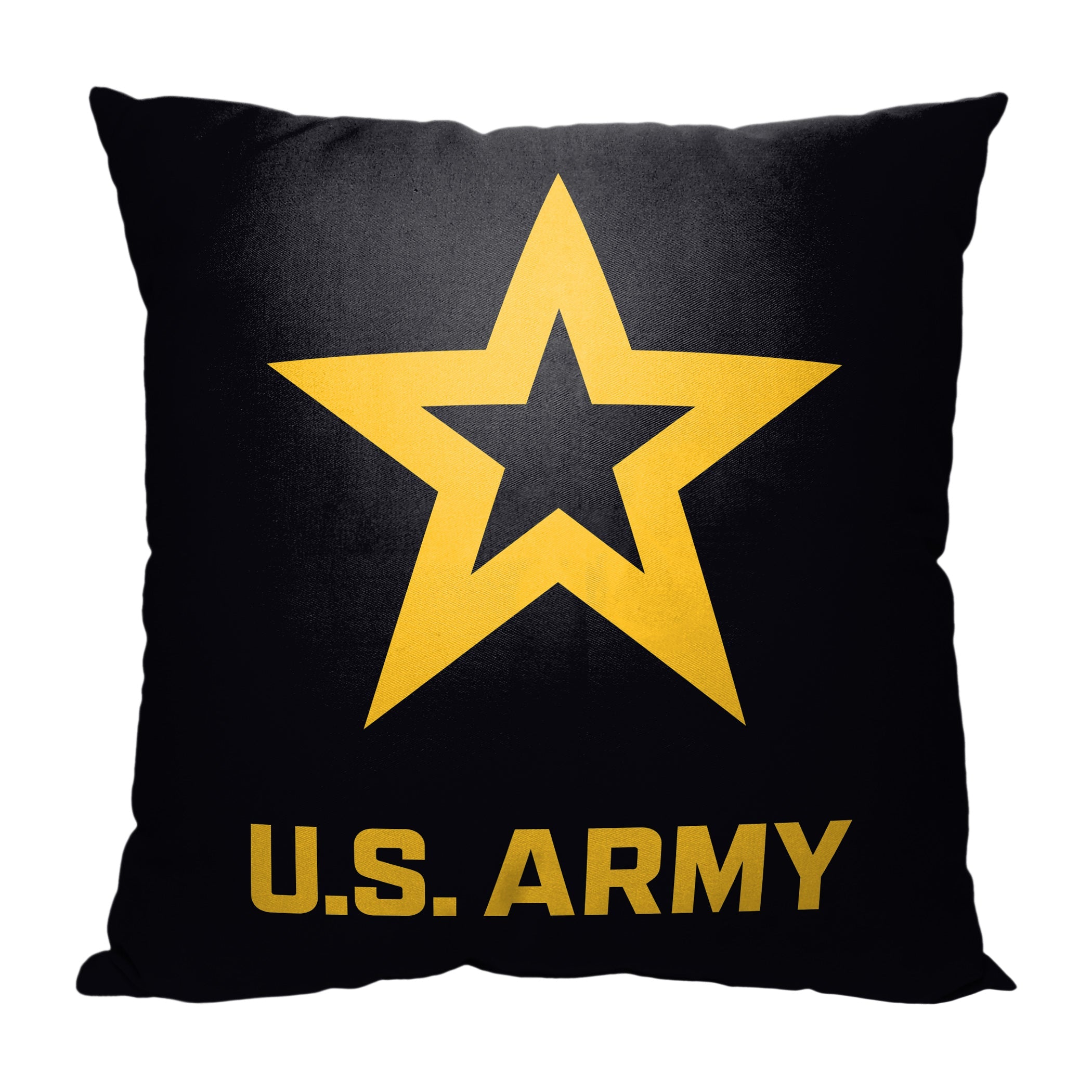 U.S. Army Star Logo Throw Pillow 18x18 Inches