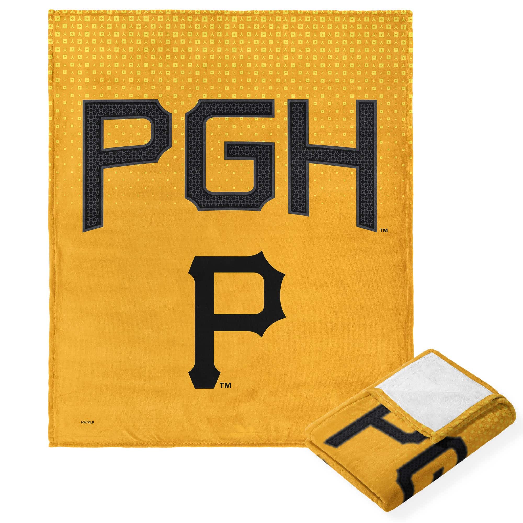 MLB Pittsburgh Pirates City Connect Silk Touch Throw Blanket 50¡Á60 Inches