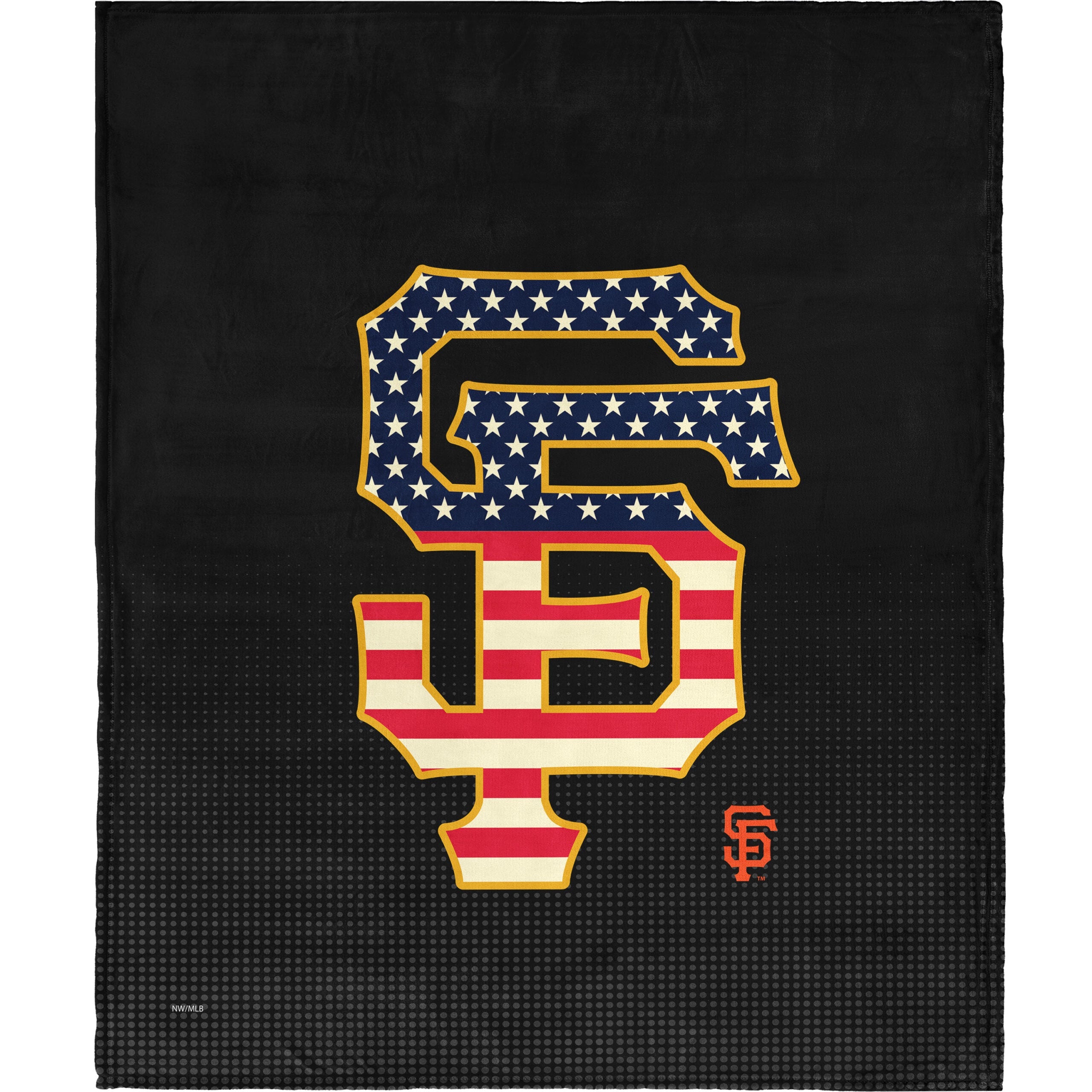 MLB San Francisco Giants Celebrate Series Silk Touch Throw Blanket 50x60 Inches