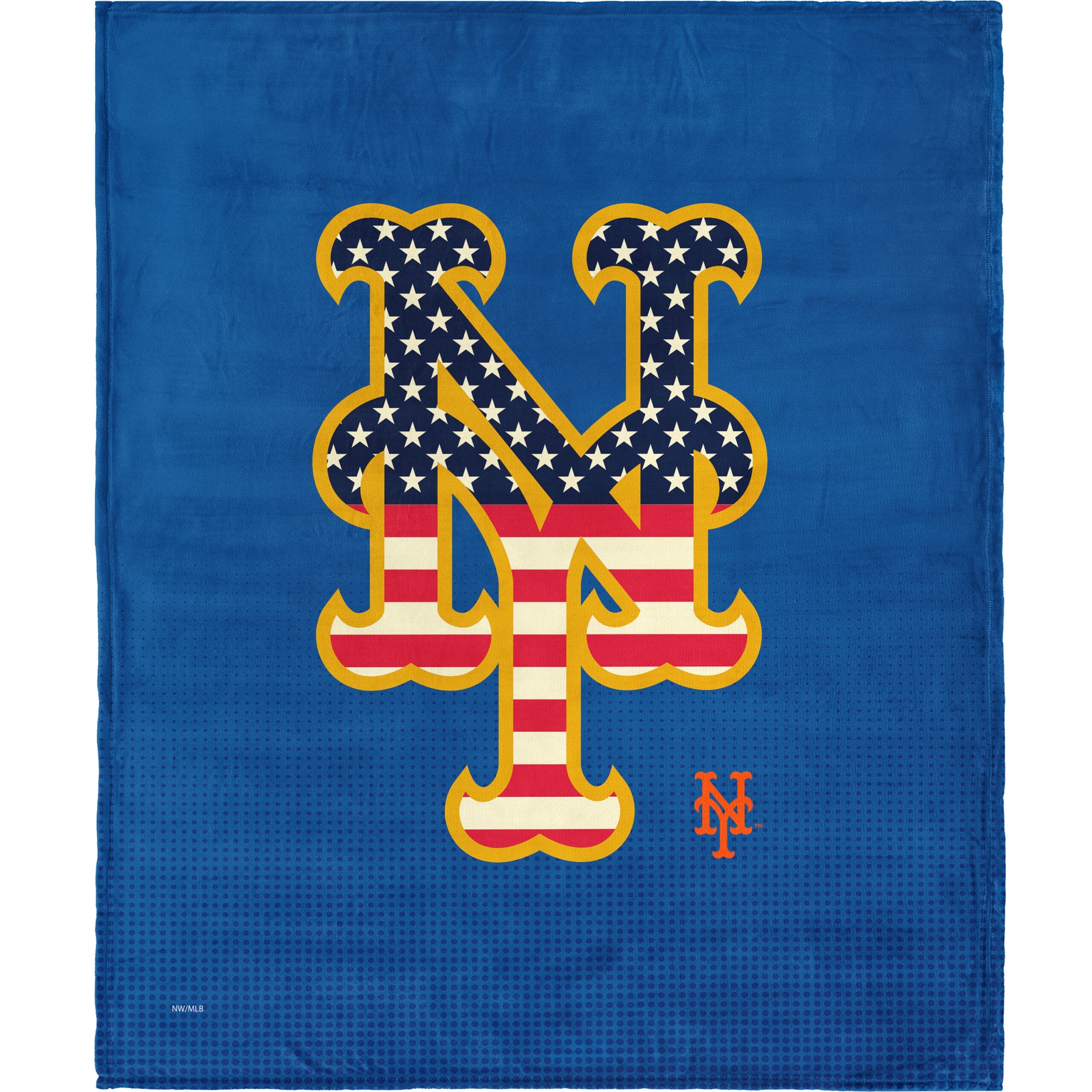 MLB New York Mets Celebrate Series Silk Touch Throw Blanket 50x60 Inches