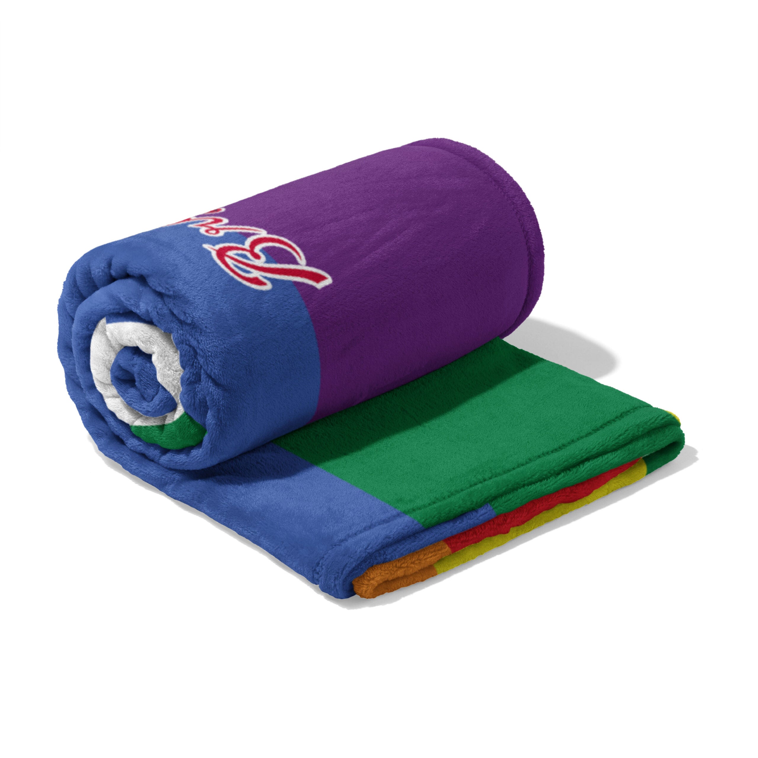 MLB Atlanta Braves Pride Series Silk Touch Throw Blanket 50x60 Inches
