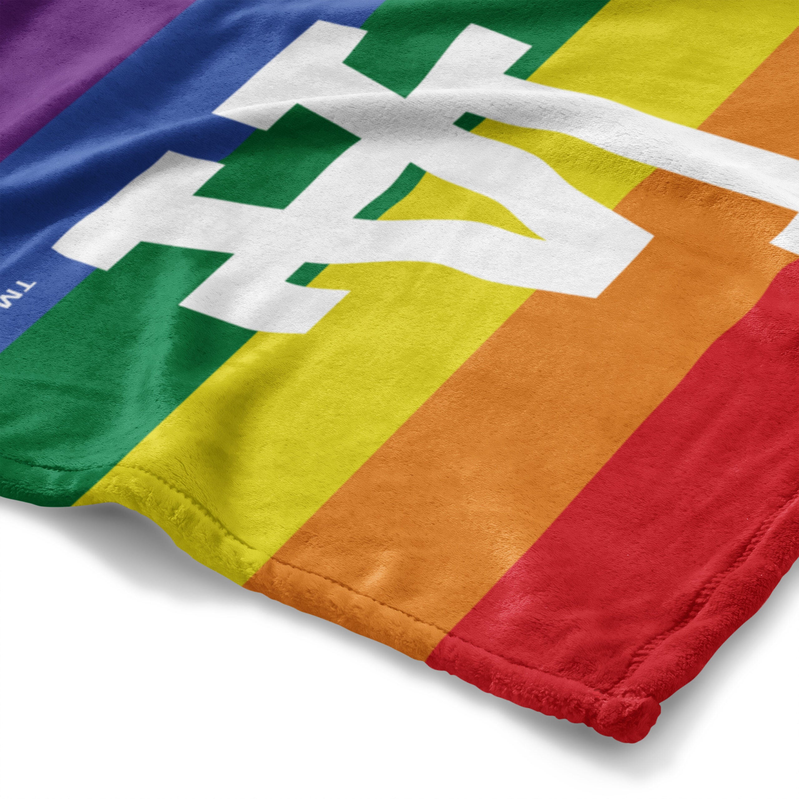 MLB Los Angeles Dodgers Pride Series Silk Touch Throw Blanket 50x60 Inches