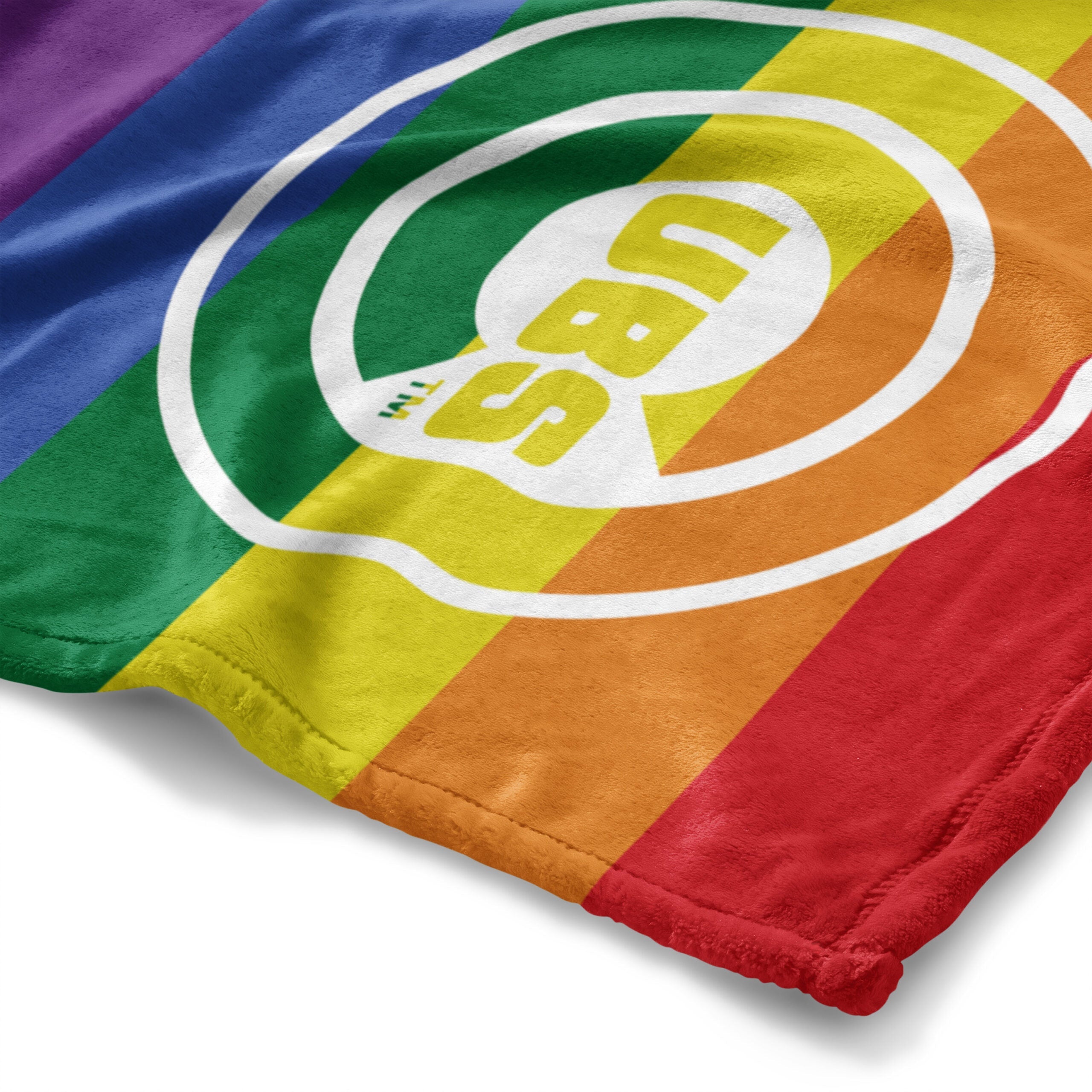 MLB Chicago Cubs Pride Series Silk Touch Throw Blanket 50x60 Inches