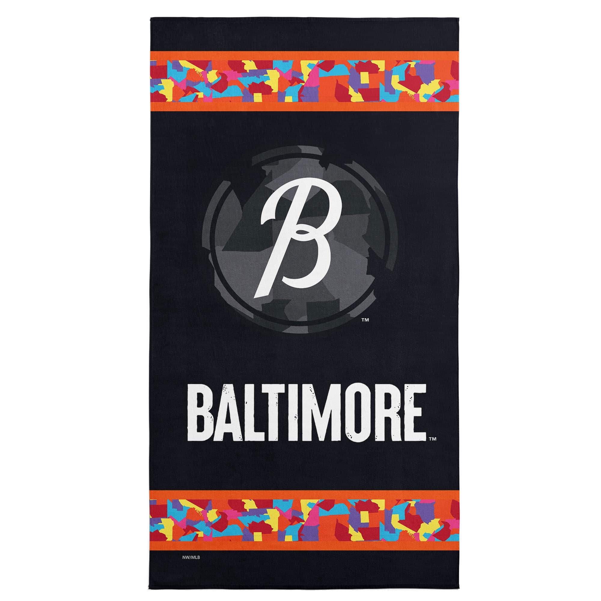 MLB Baltimore Orioles City Connect Beach Towel 30¡Á60 Inches