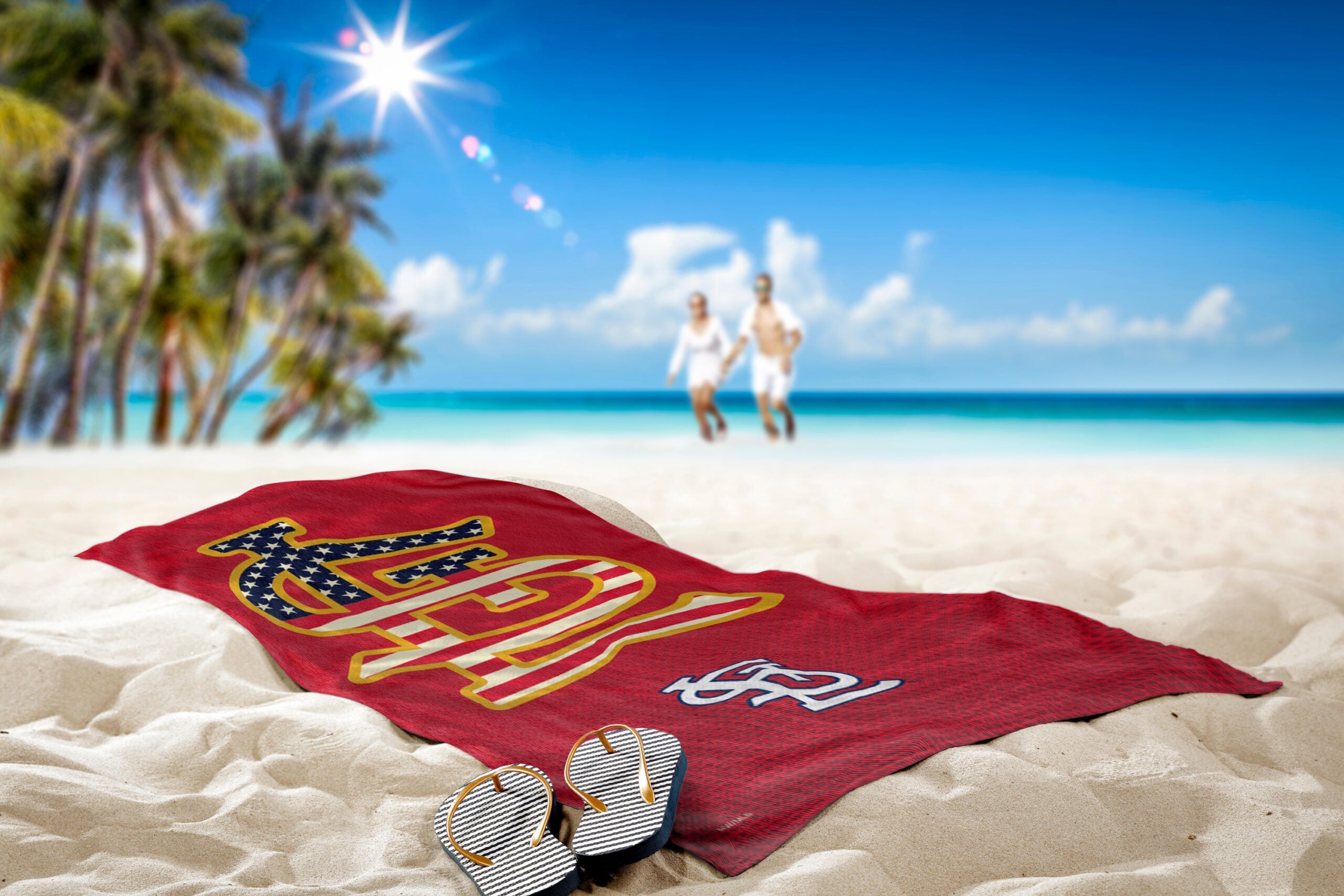 MLB St. Louis Cardinals Celebrate Series Beach Towel 30x60 Inches