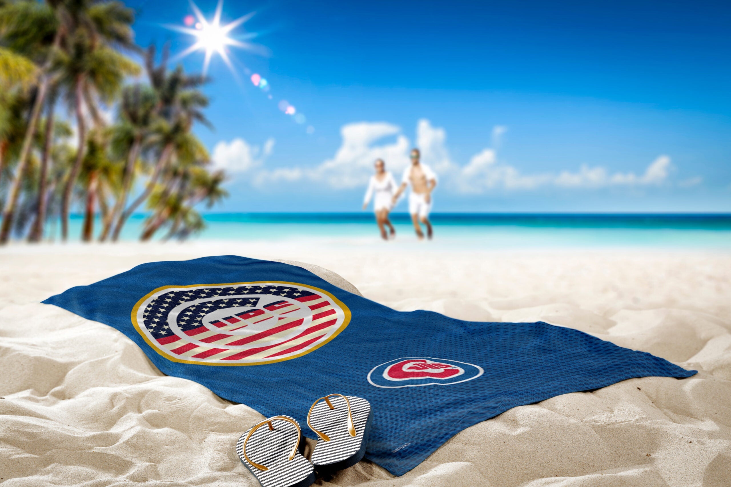 MLB Chicago Cubs Celebrate Series Beach Towel 30x60 Inches