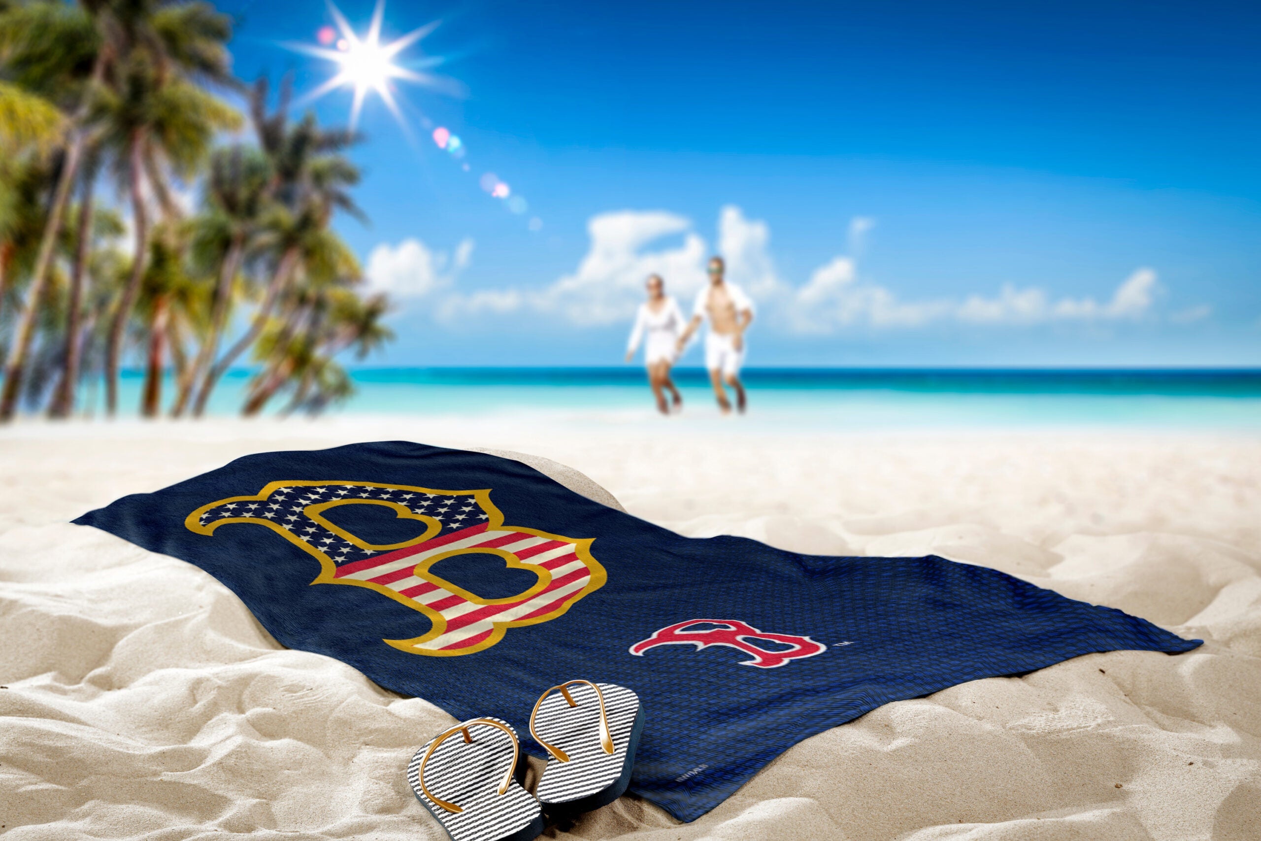 MLB Boston Red Sox Celebrate Series Beach Towel 30x60 Inches