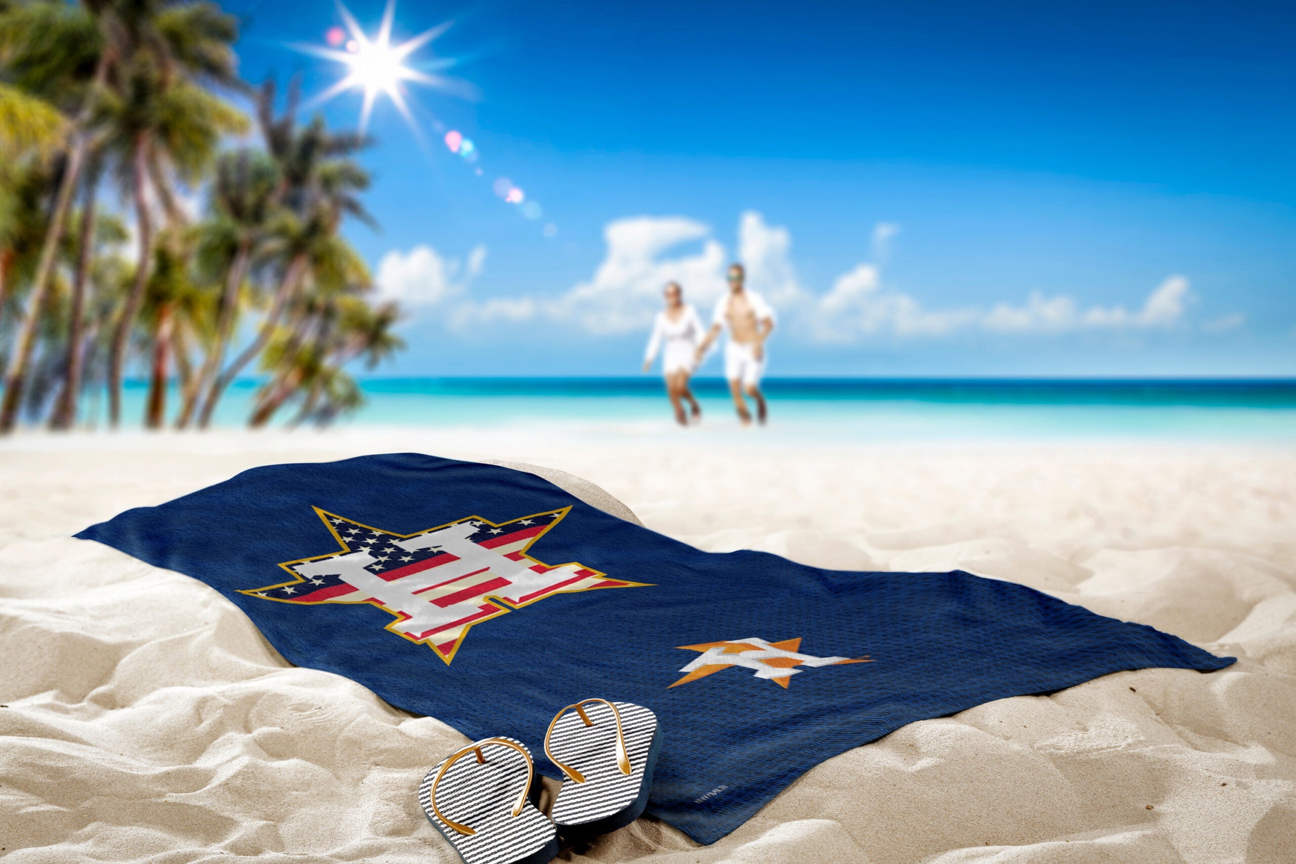 MLB Houston Astros Celebrate Series Beach Towel 30x60 Inches