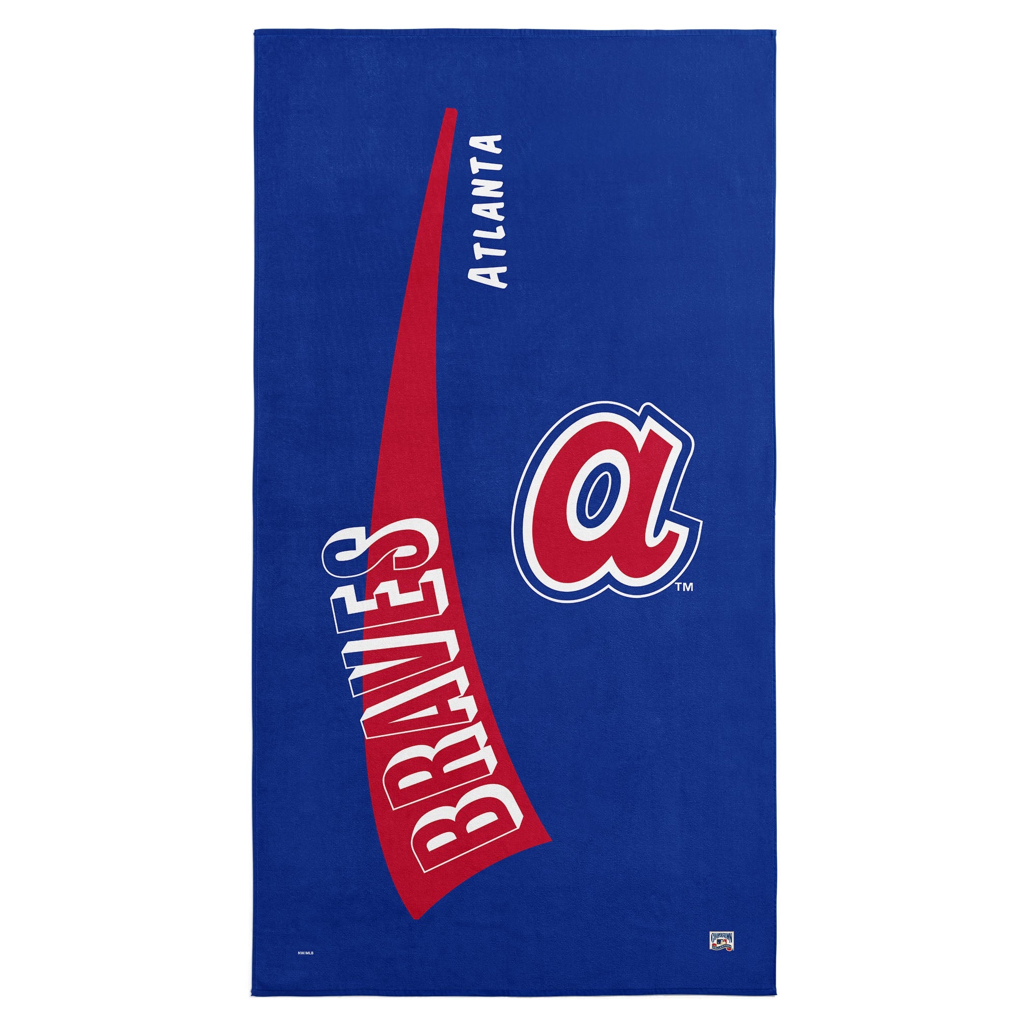 Atlanta Braves MLB CC Throwback Beach Towel 30x60 Inches