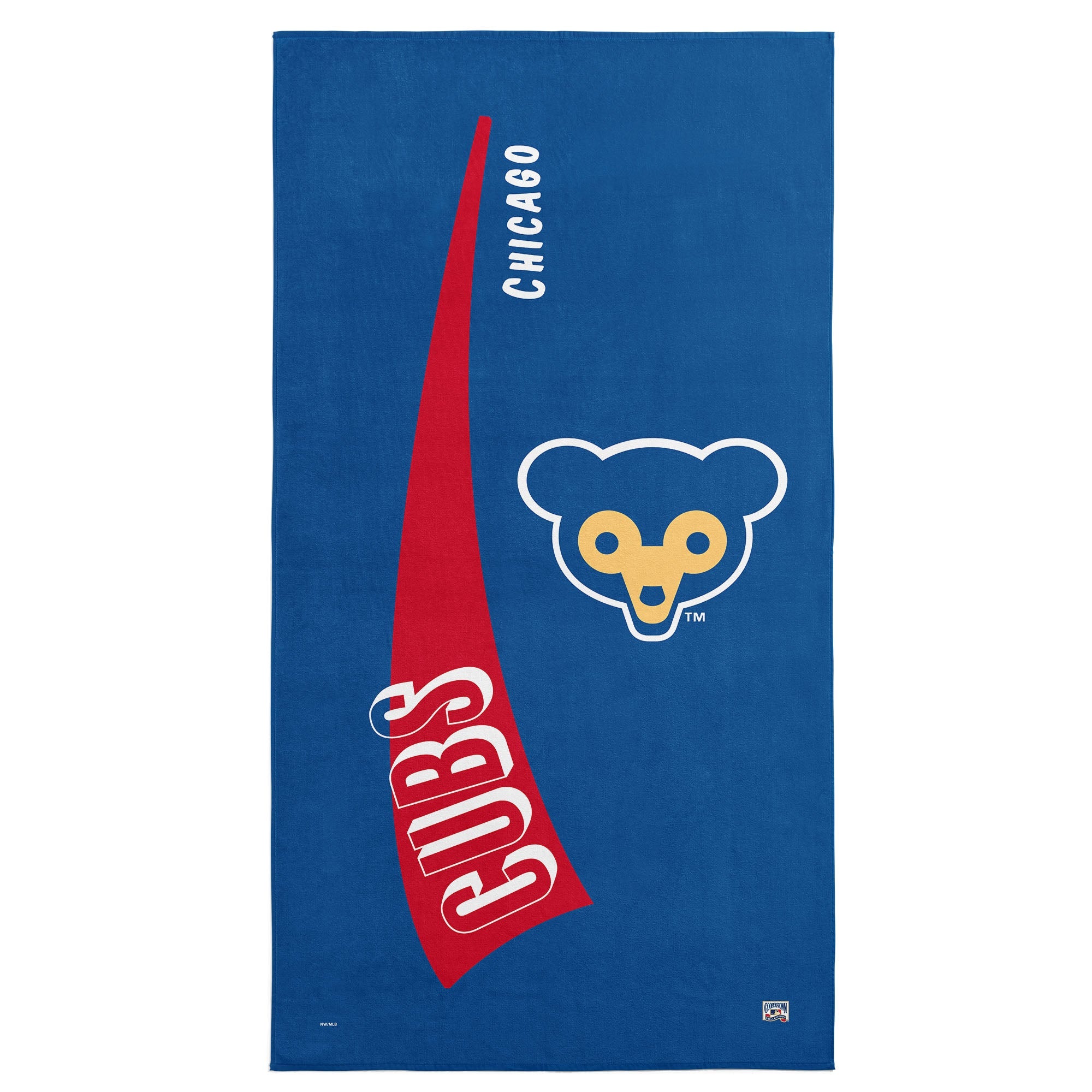Chicago Cubs MLB CC Throwback Beach Towel 30x60 Inches