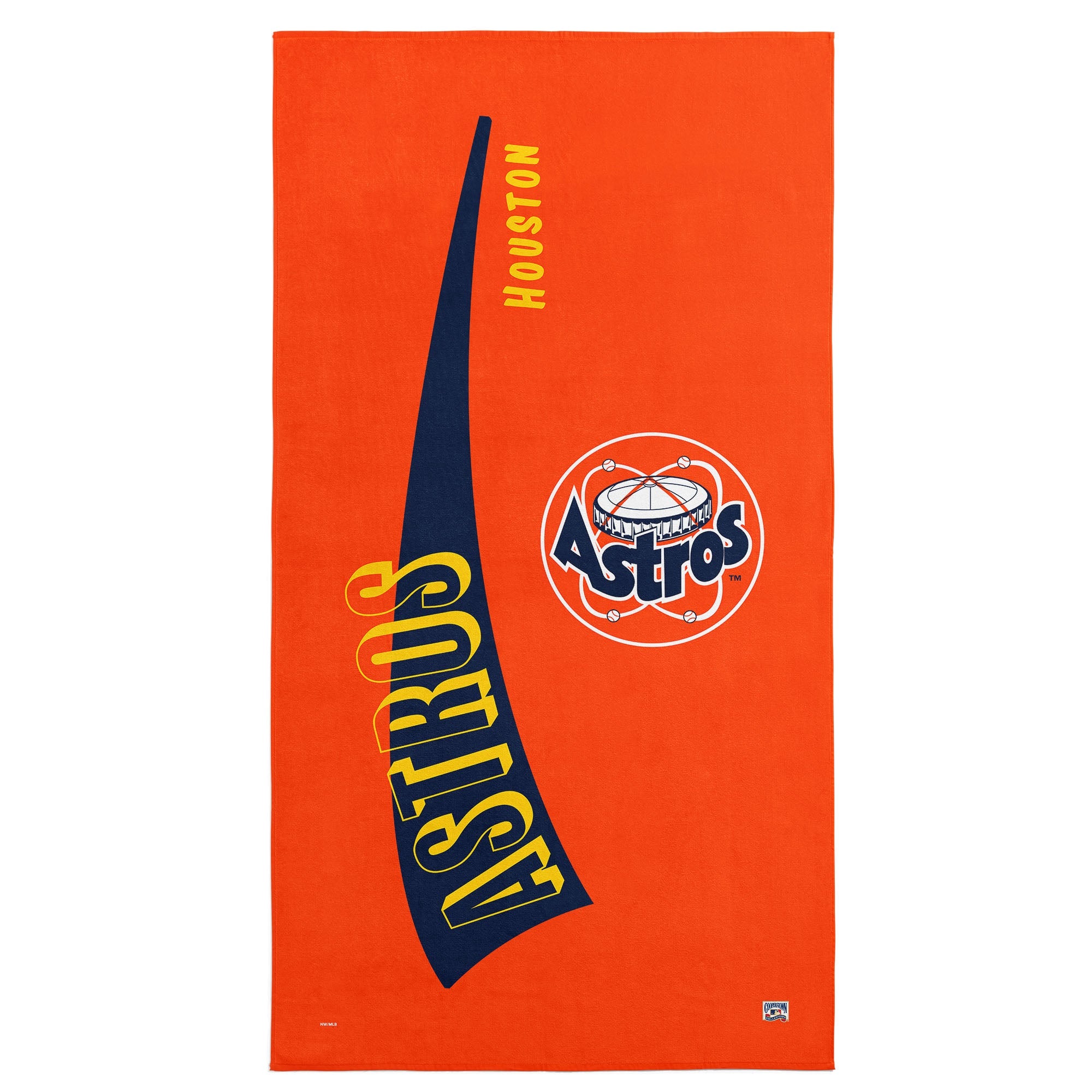Houston Astros MLB CC Throwback Beach Towel 30x60 Inches