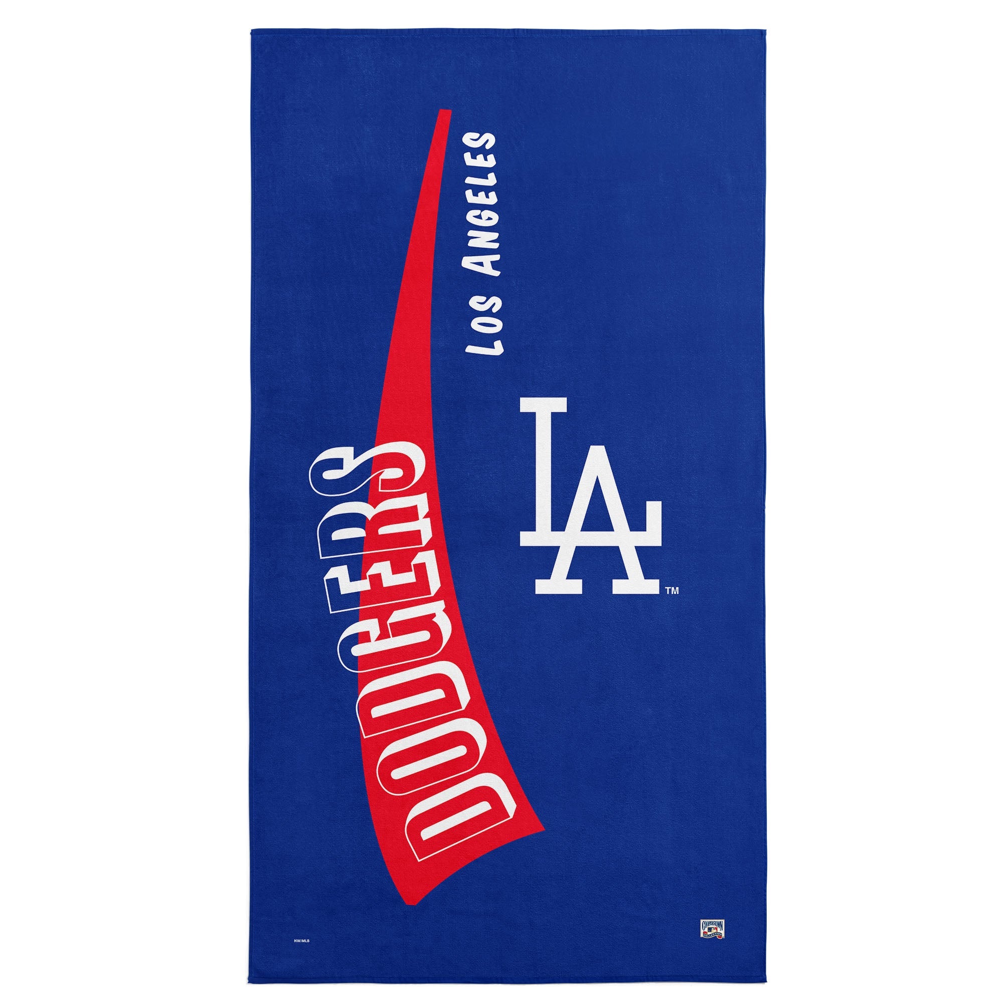 Los Angeles Dodgers MLB CC Throwback Beach Towel 30x60 Inches