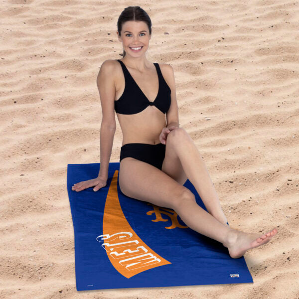 New York Mets MLB CC Throwback Beach Towel