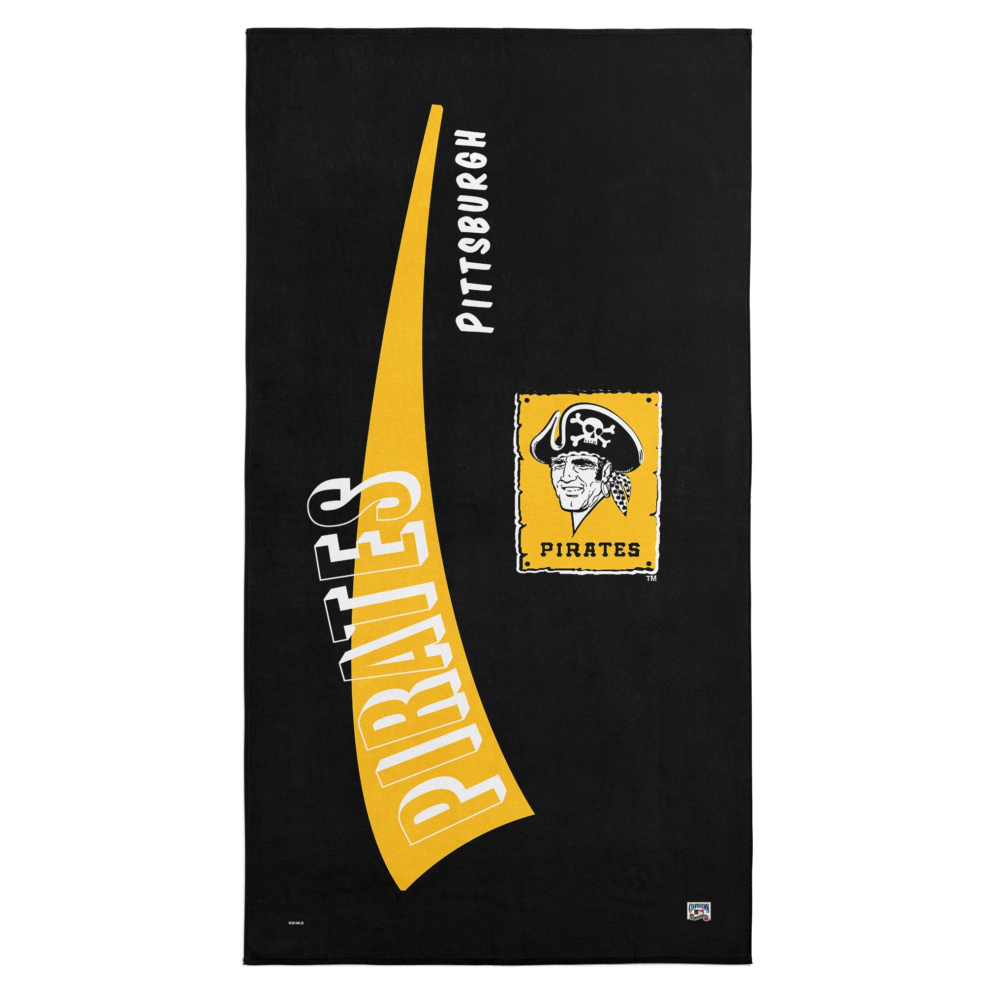 Pittsburgh Pirates MLB CC Throwback Beach Towel 30x60 Inches