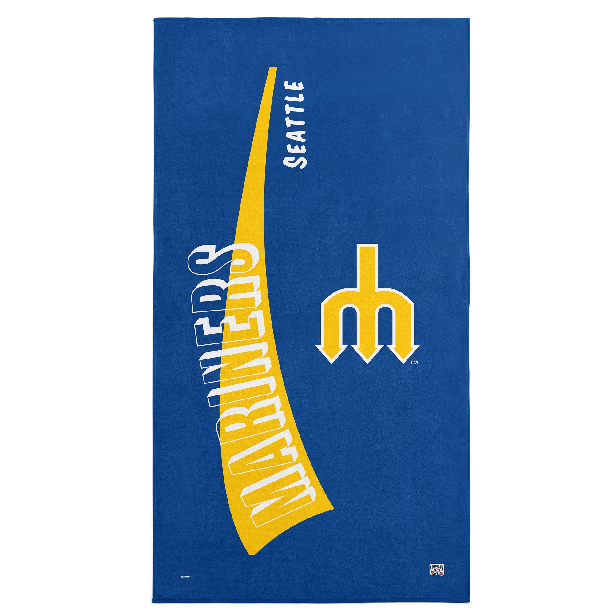 Seattle Mariners MLB CC Throwback Beach Towel 30x60 Inches
