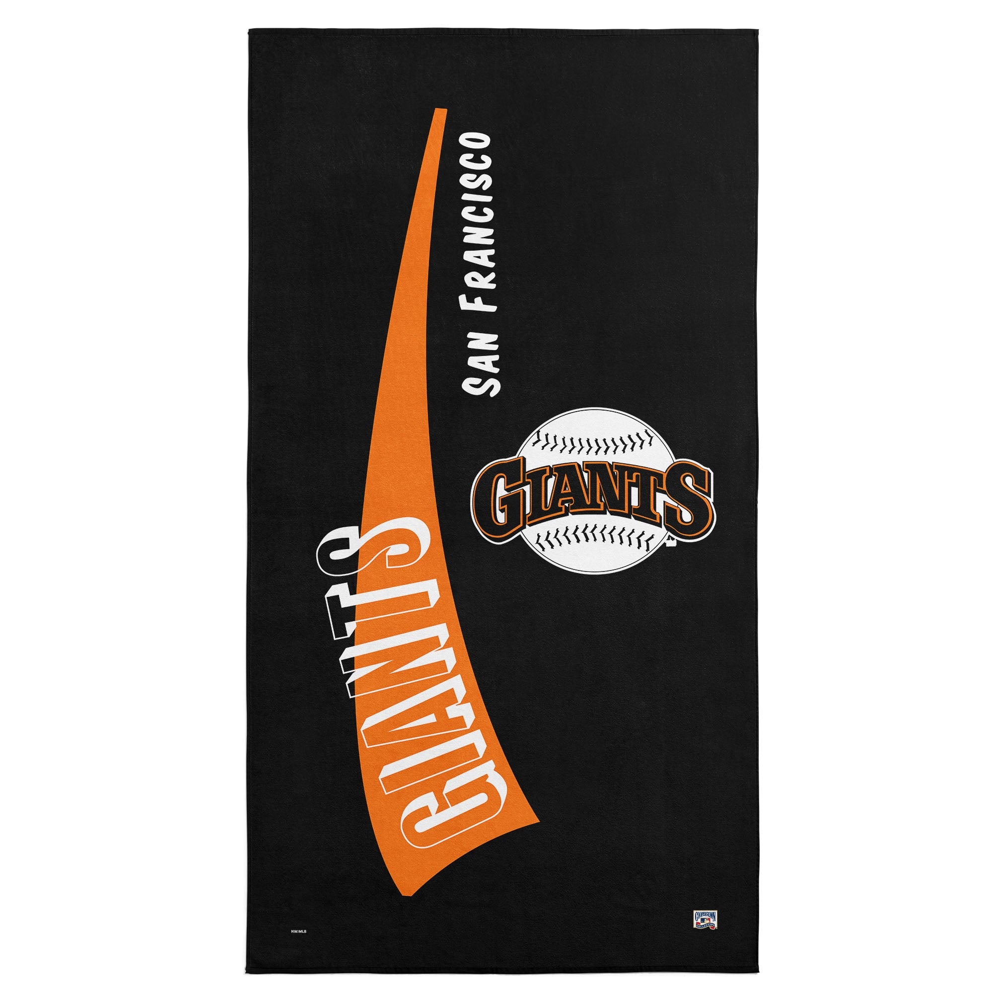 San Francisco Giants MLB CC Throwback Beach Towel 30x60 Inches
