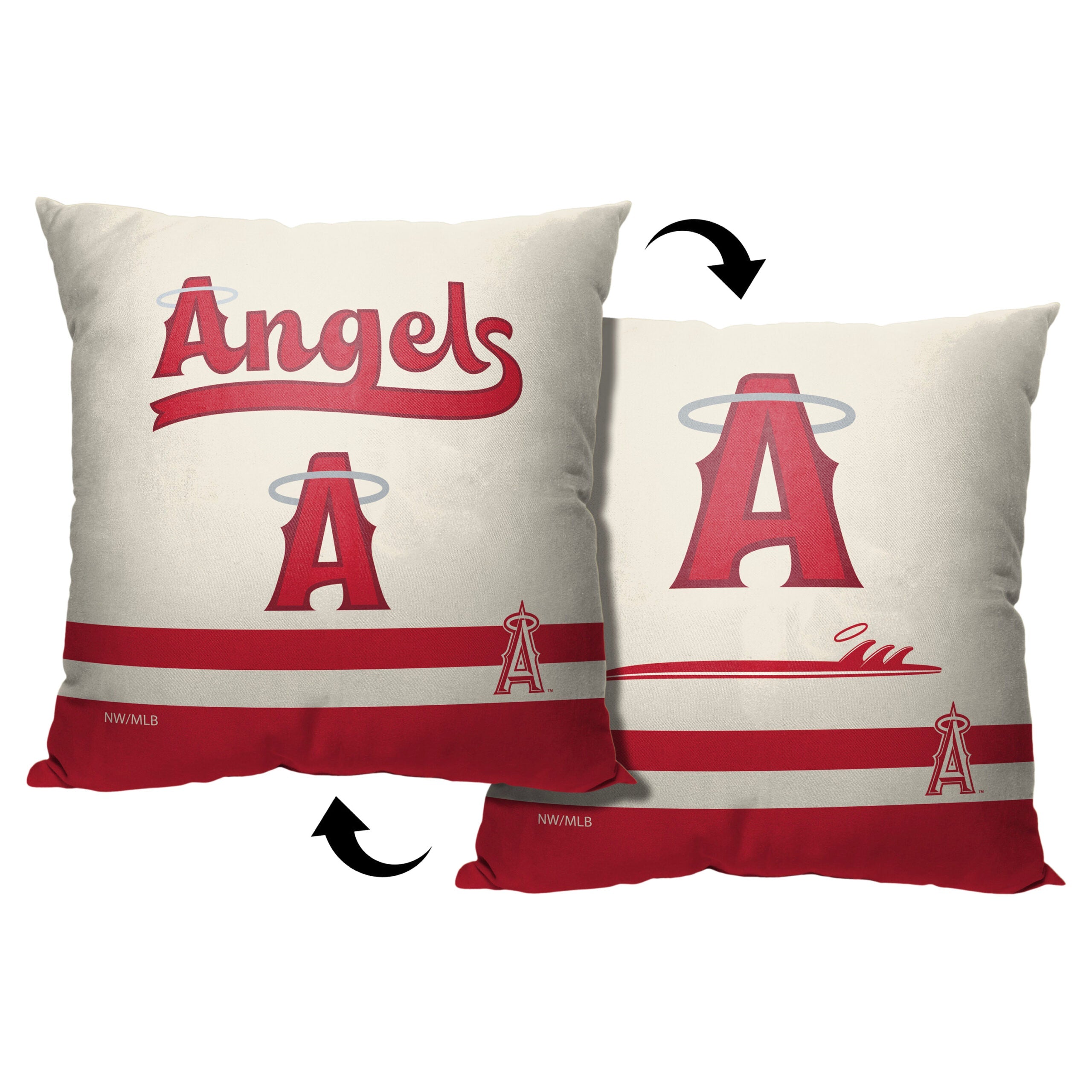 MLB Los Angeles Angels City Connect Throw Pillow 18x18 Inches