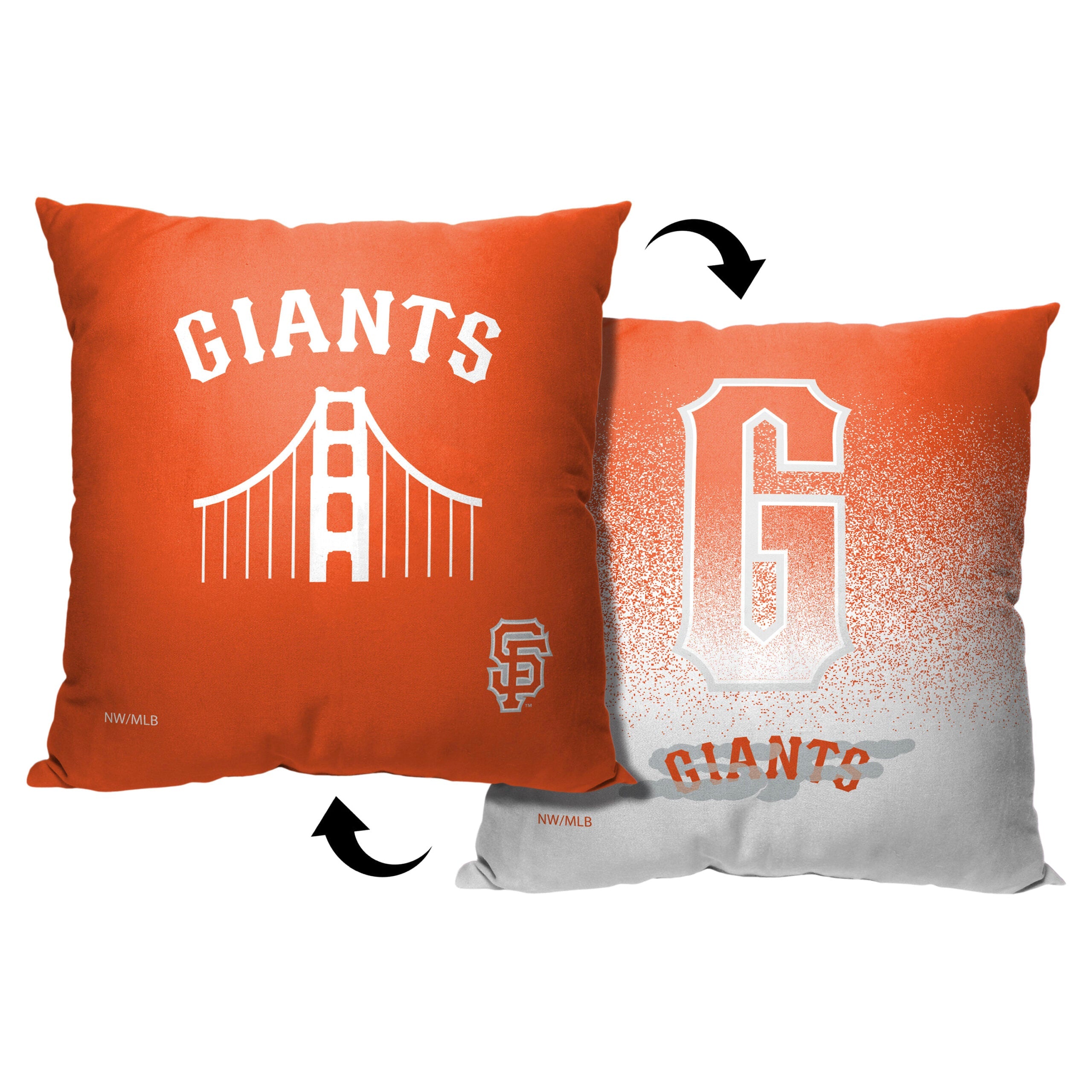 MLB San Francisco Giants City Connect Throw Pillow 18x18 Inches