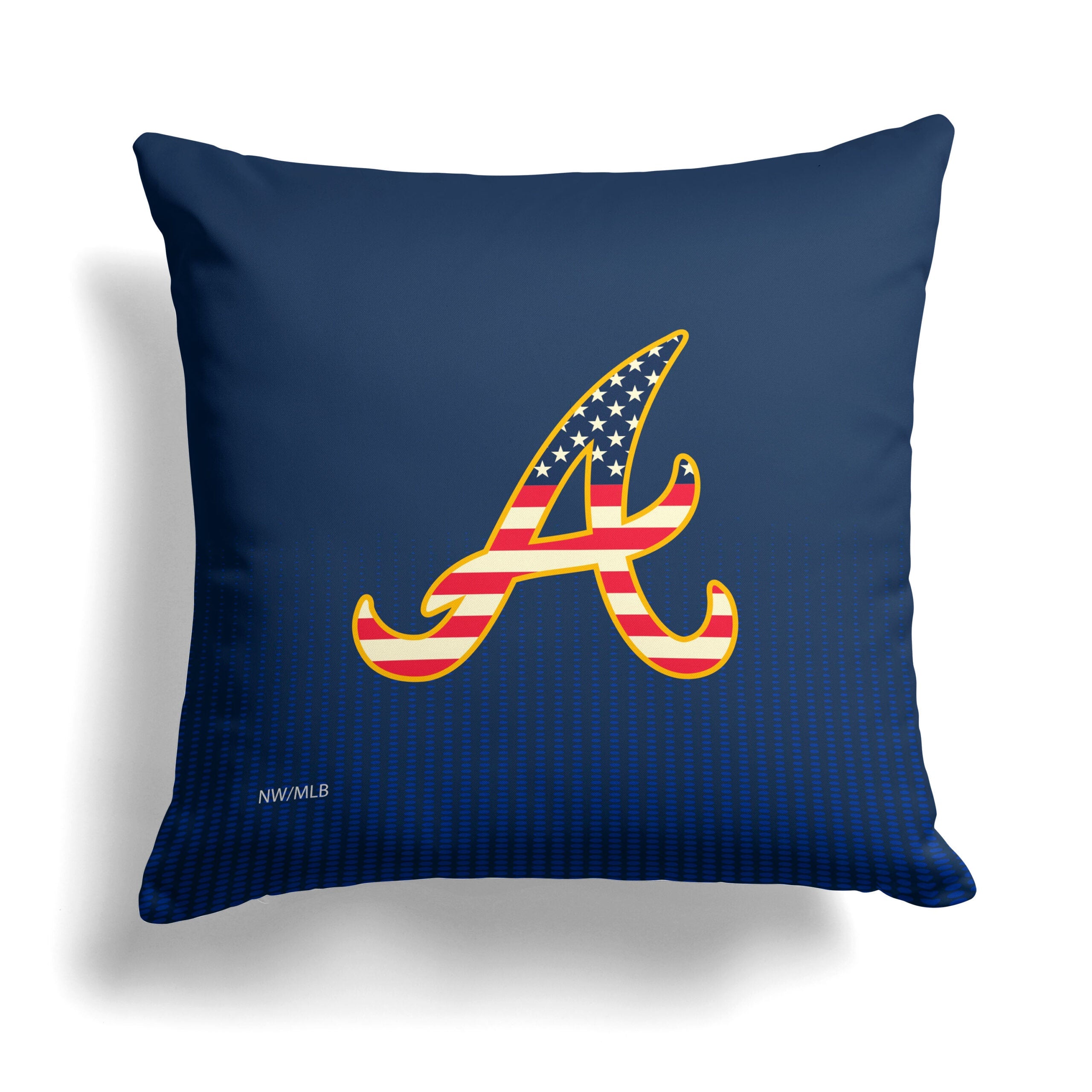 MLB Atlanta Braves Celebrate Series Throw Pillow 18x18 Inches