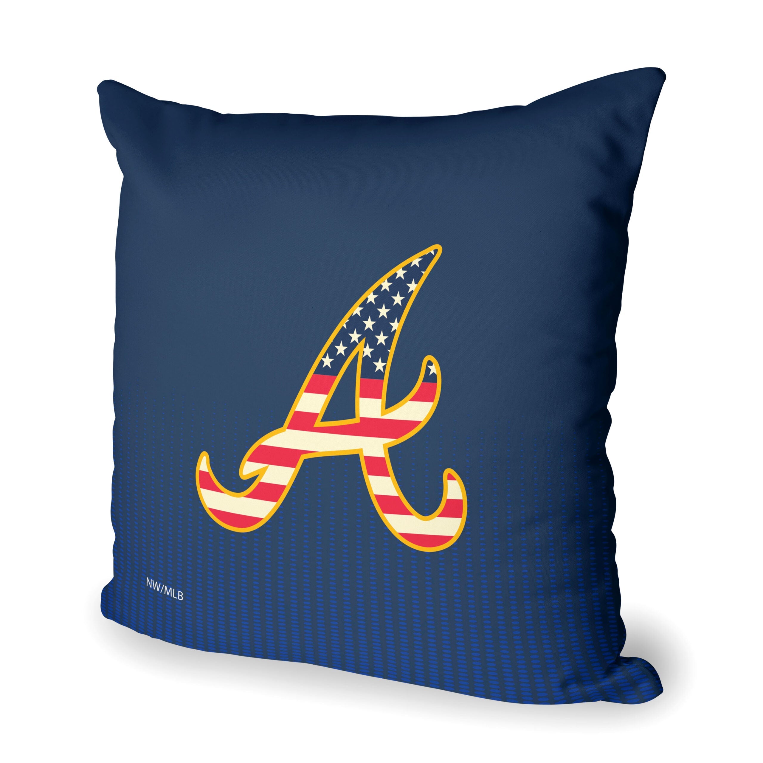 MLB Atlanta Braves Celebrate Series Throw Pillow 18x18 Inches