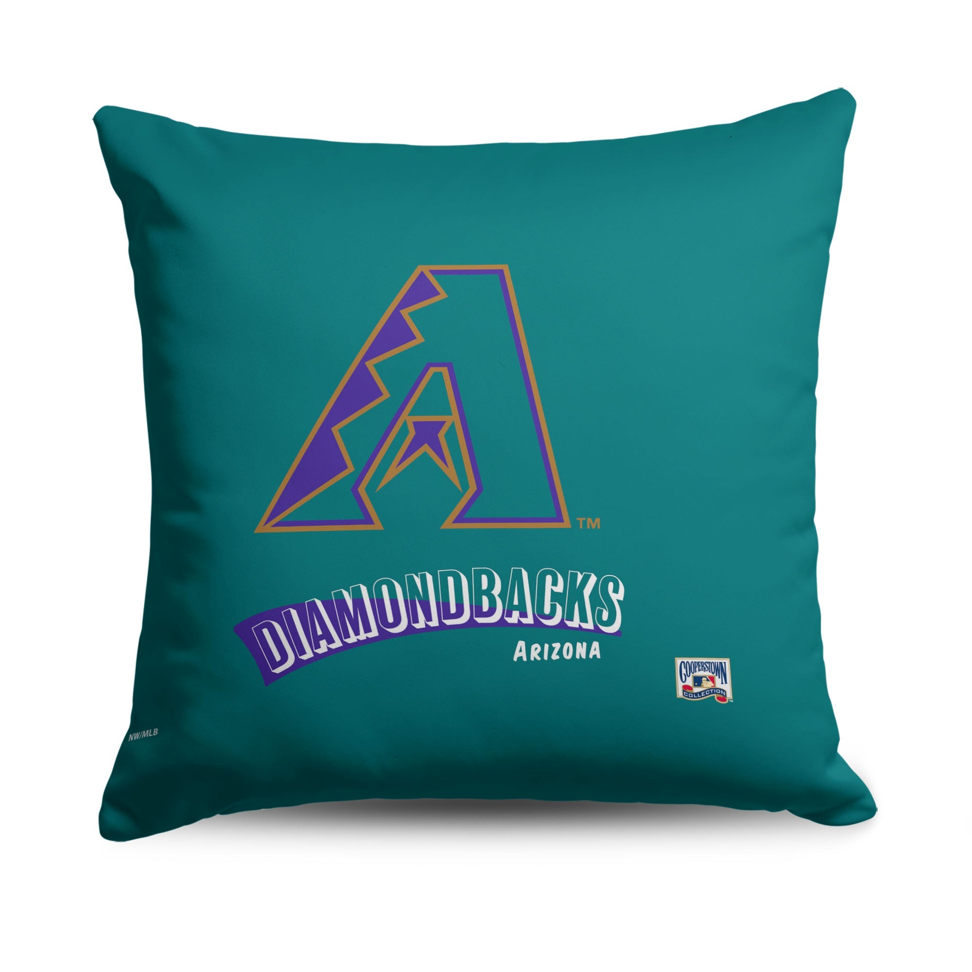 Arizona Diamondbacks MLB CC Throwback Throw Pillow 18x18 Inches