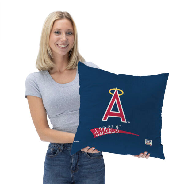 MLB Los Angeles Angels CC Throwback Throw Pillow