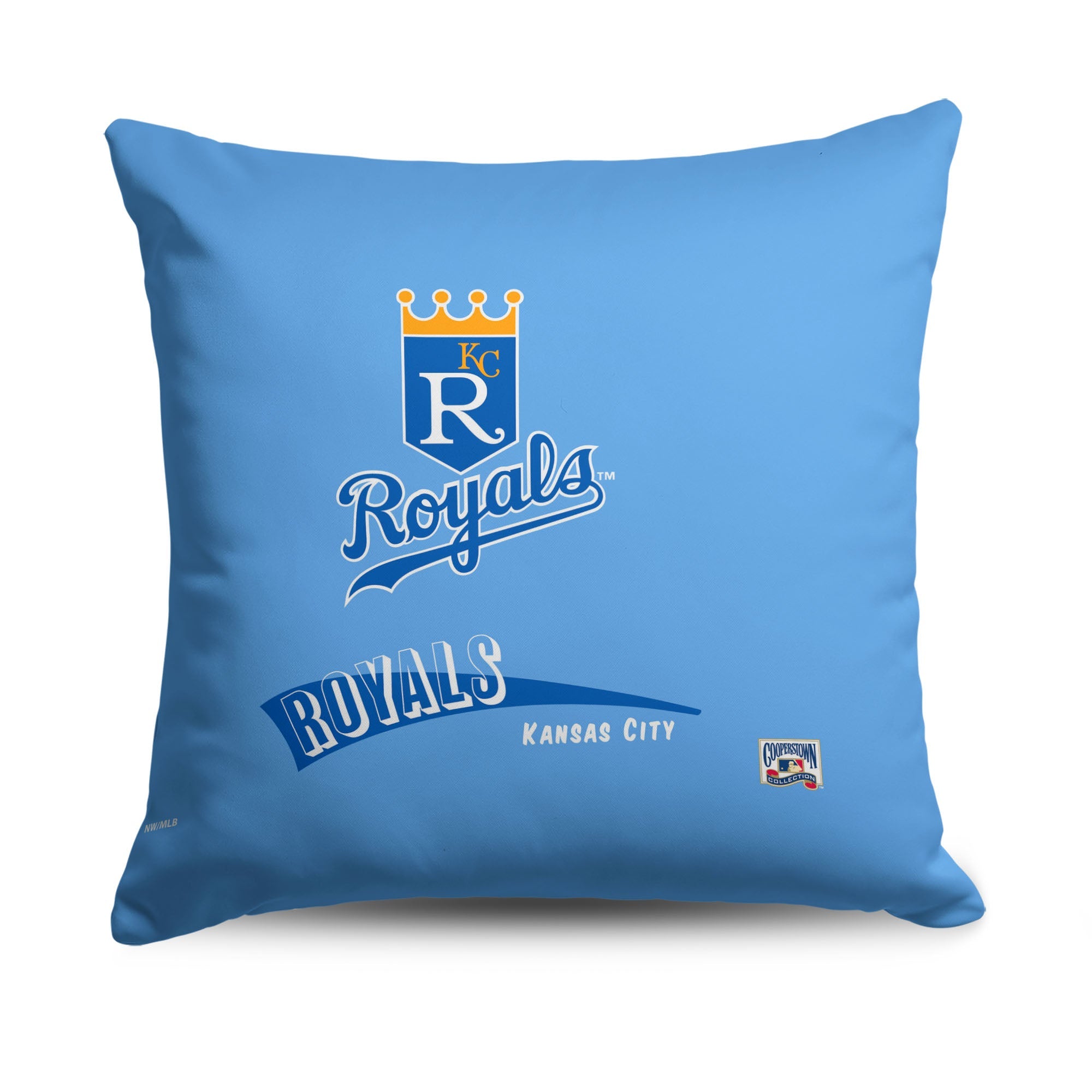 Kansas City Royals MLB CC Throwback Throw Pillow 18x18 Inches