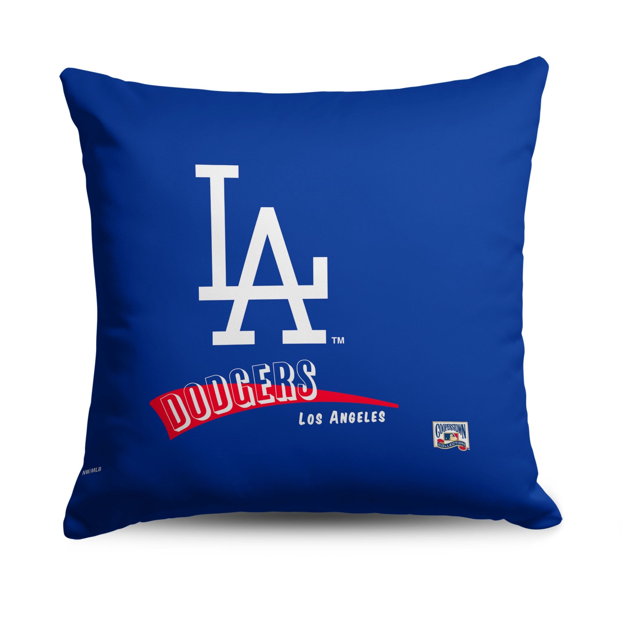 Los Angeles Dodgers MLB CC Throwback Throw Pillow 18x18 Inches