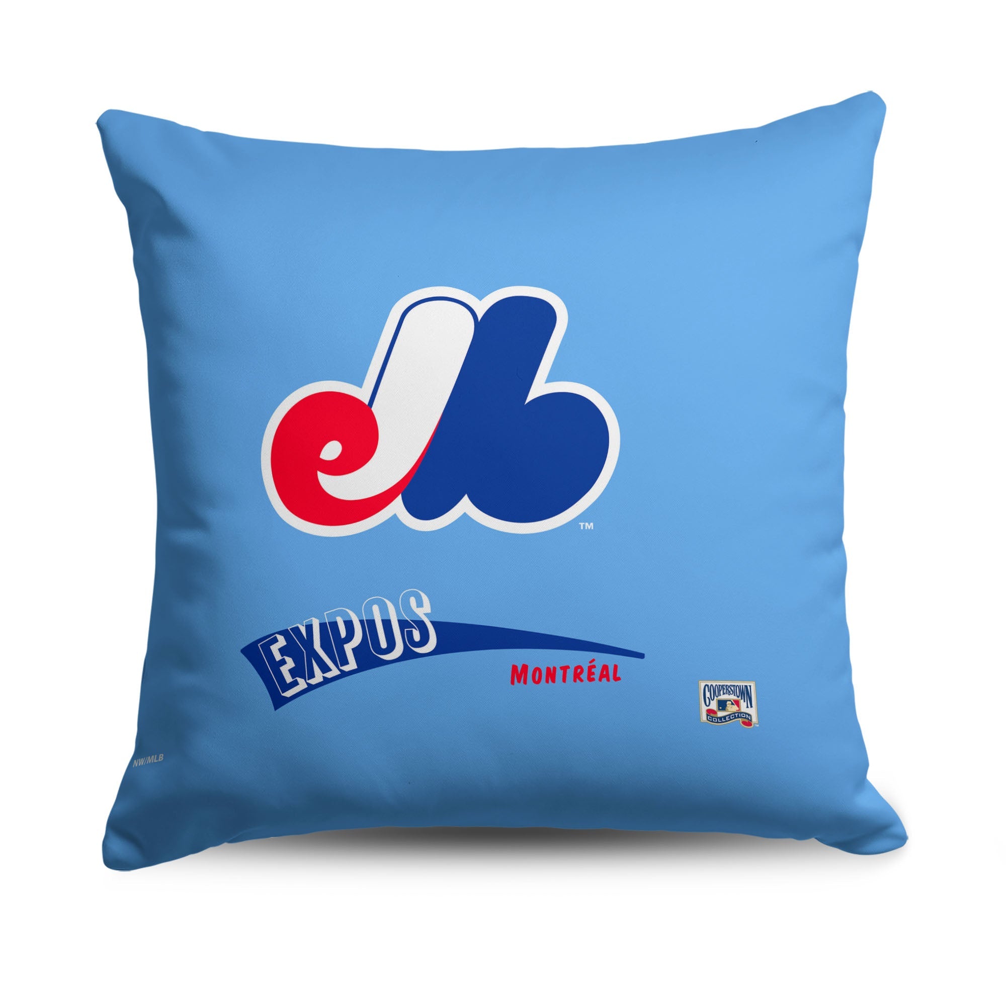 Montreal Expos MLB CC Throwback Throw Pillow 18x18 Inches