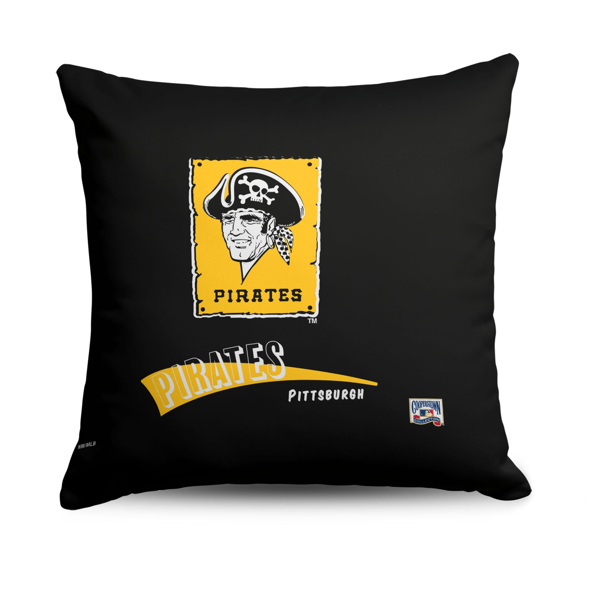 Pittsburgh Pirates MLB CC Throwback Throw Pillow 18x18 Inches