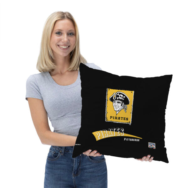 Pittsburgh Pirates MLB CC Throwback Throw Pillow 18x18 Inches