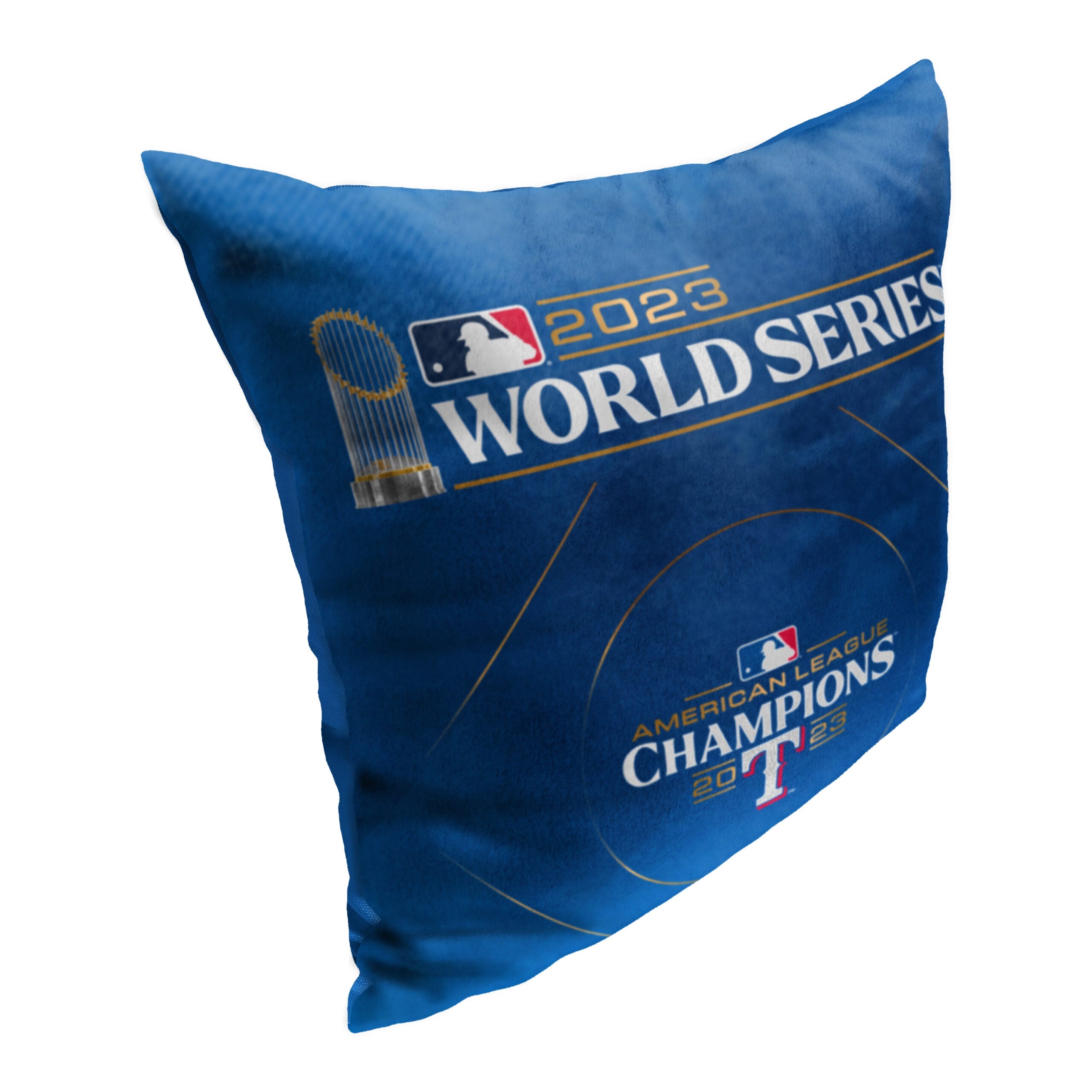 MLB Texas Rangers 2023 WSP Manifest Throw Pillow 18x18 Inches