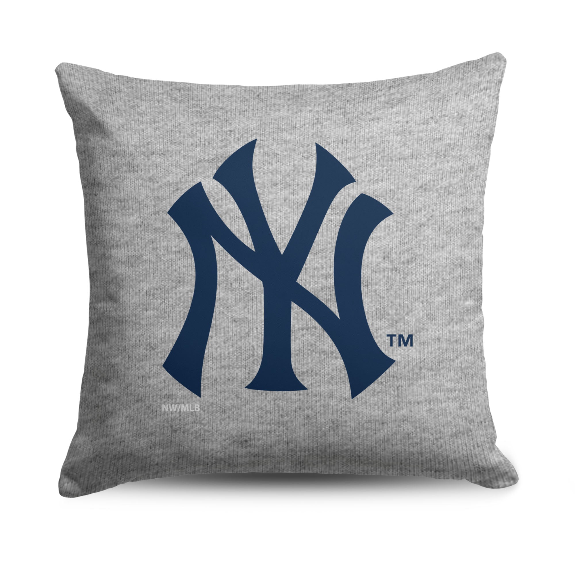 New York Yankees MLB Primary Sweatshirt Pillow 16 Inches