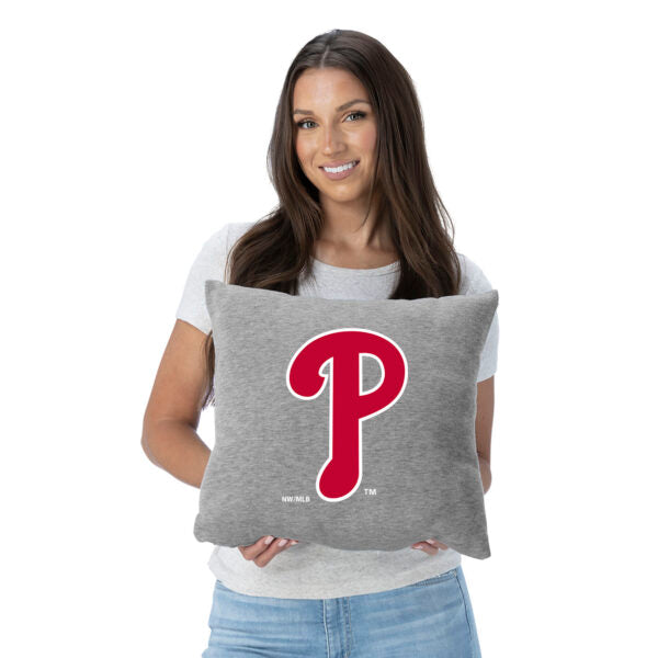 Philadelphia Phillies MLB Primary Sweatshirt Pillow 16 Inches