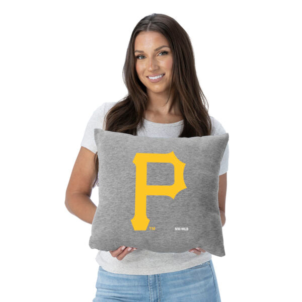 Pittsburgh Pirates MLB Primary Sweatshirt Pillow 16 Inches