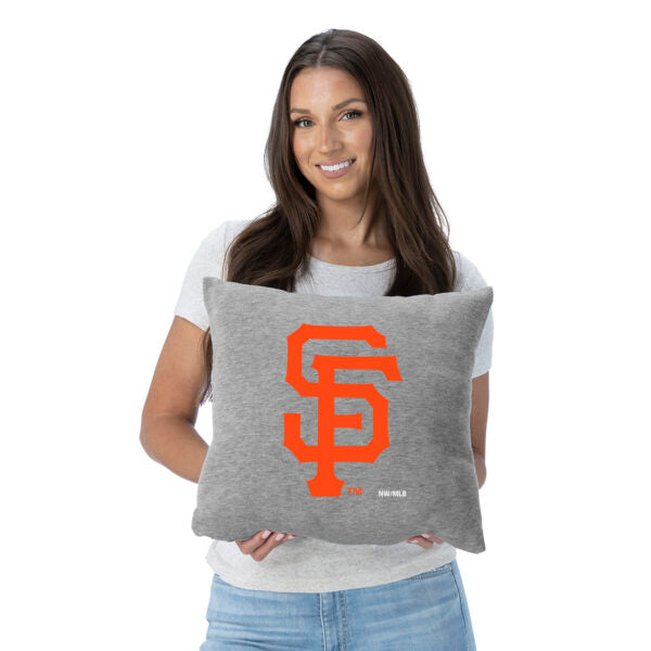 San Francisco Giants MLB Primary Sweatshirt Pillow 16 Inches