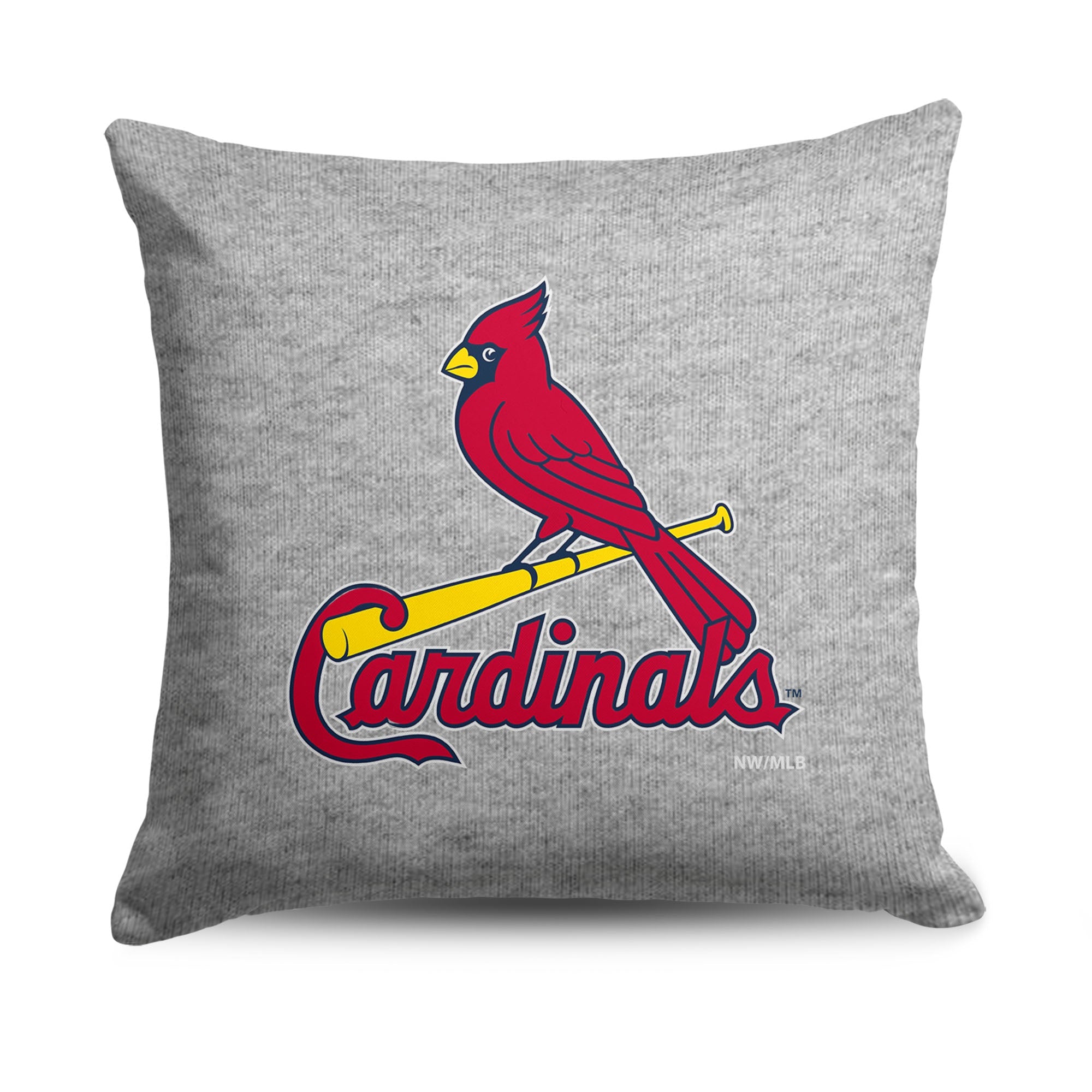 St. Louis Cardinals MLB Primary Sweatshirt Pillow 16 Inches