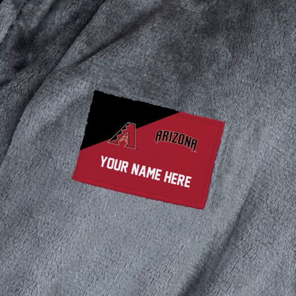 MLB Arizona Diamondbacks Snipe S/M Personalized Robe 25 X 47 Inches