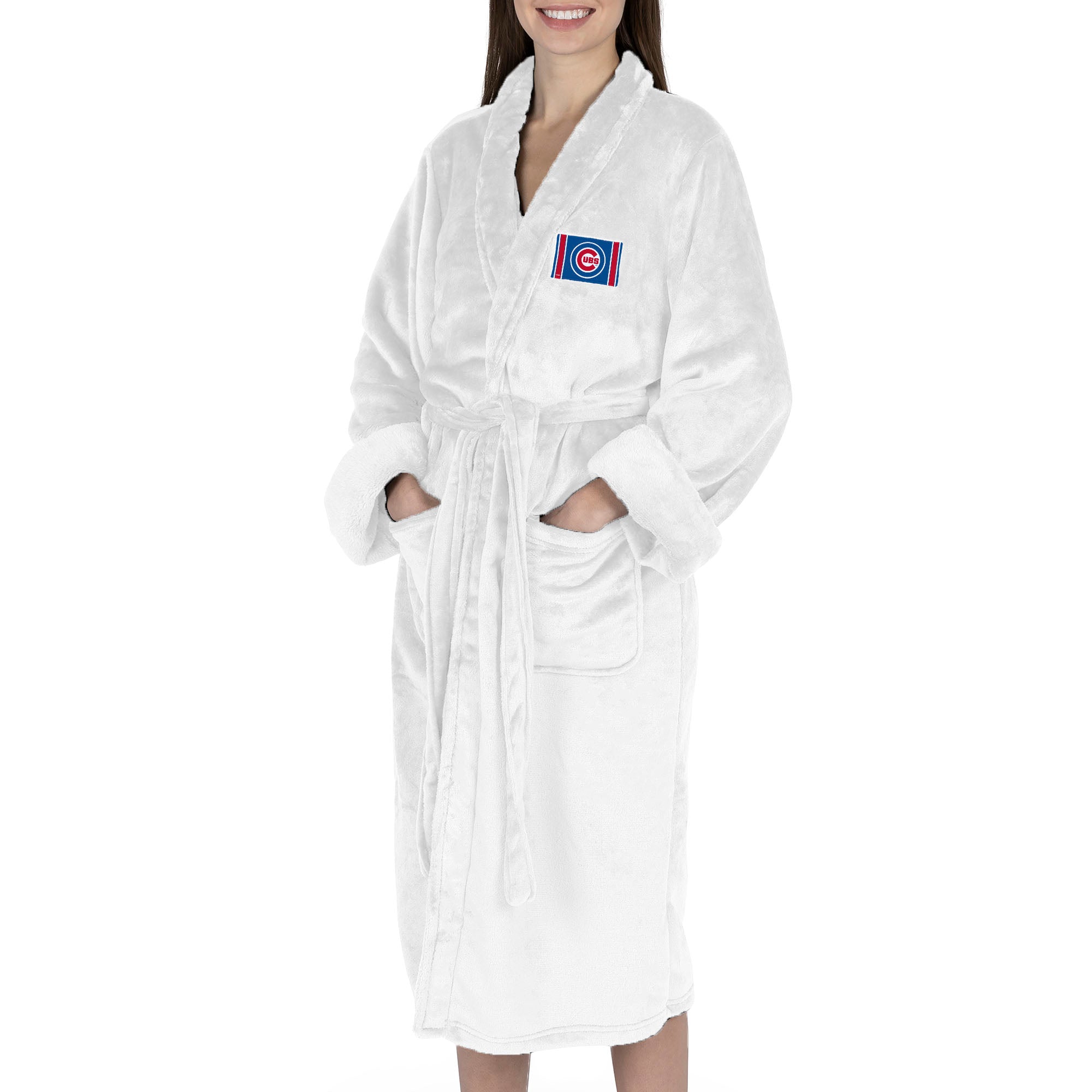 Chicago Cubs MLB Tag Silk Touch Robe Small/Medium