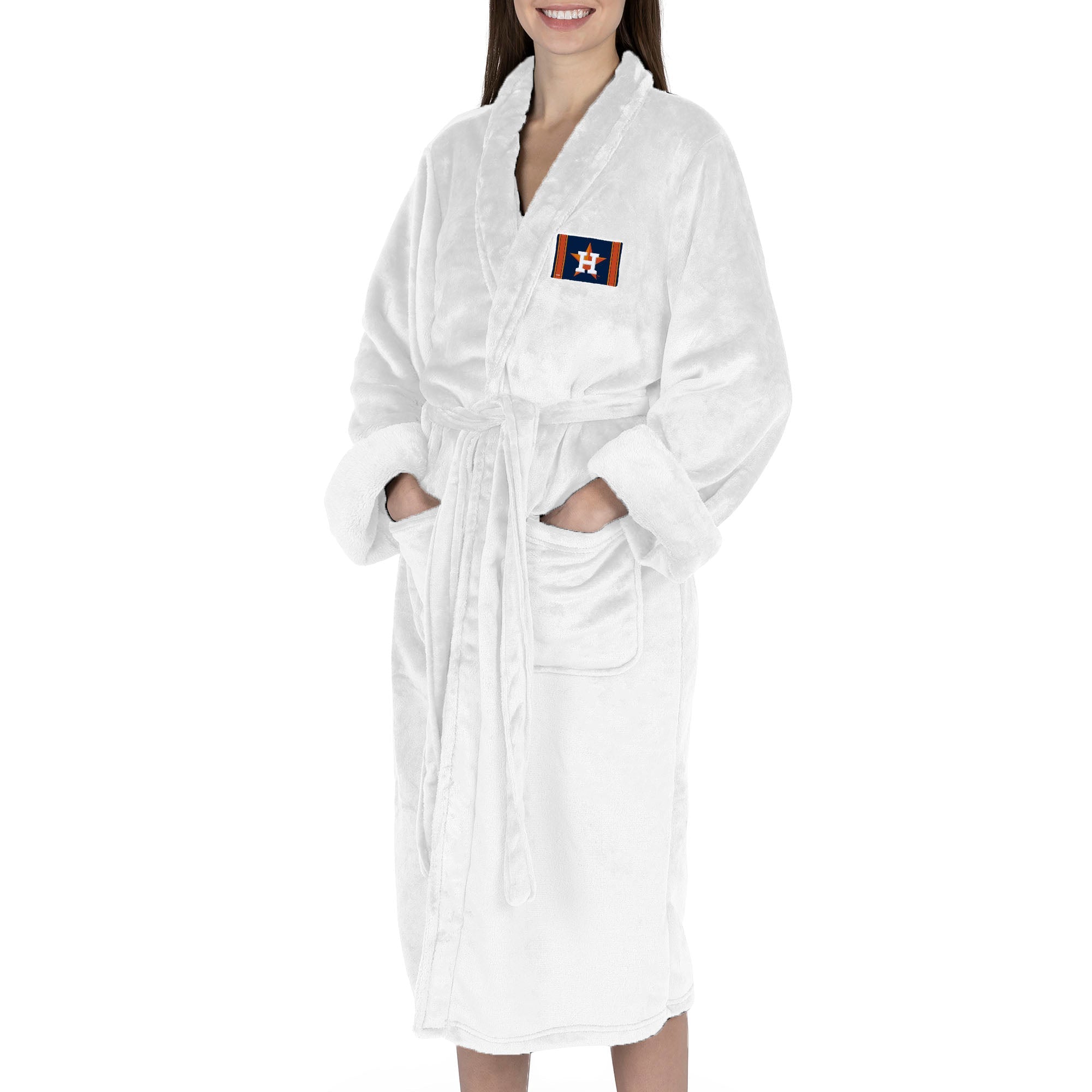 Houston Astros MLB Tag Silk Touch Robe Small/Medium