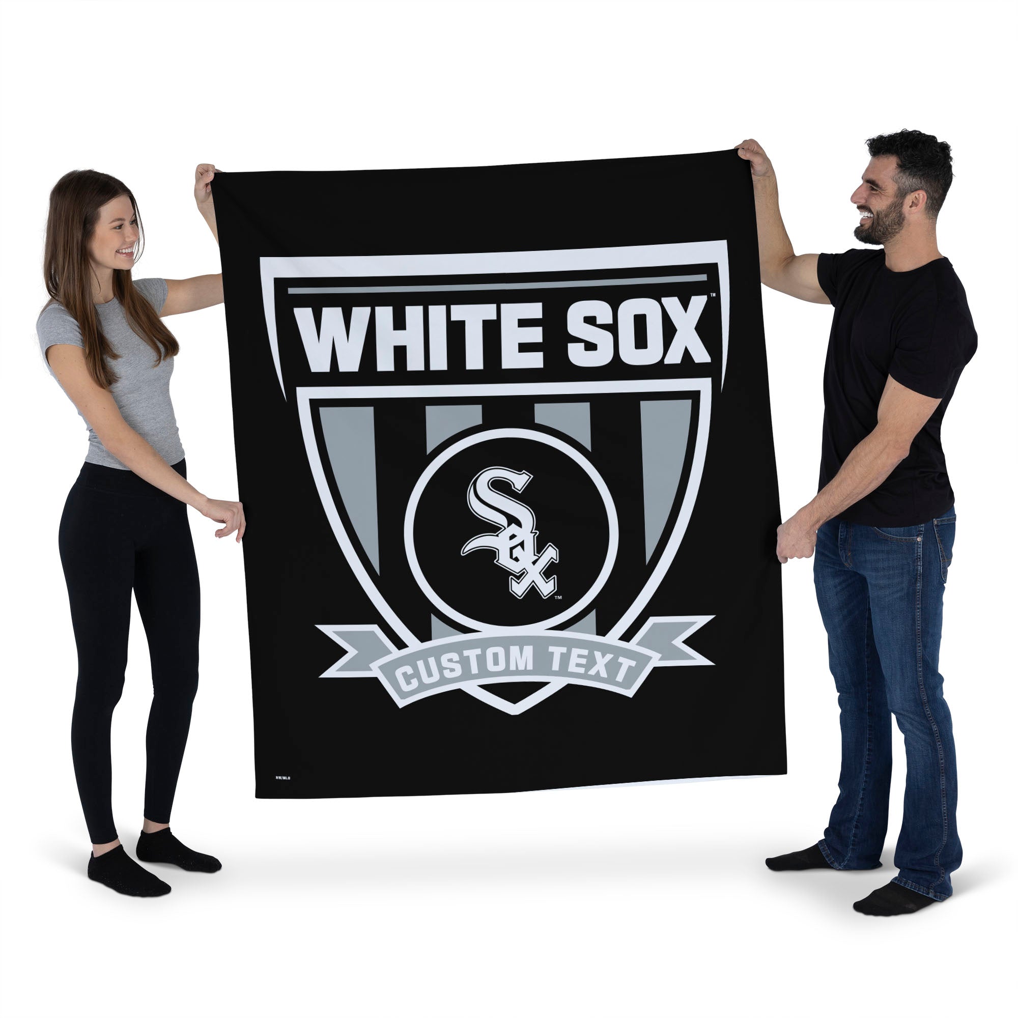 MLB Chicago White Sox Allegiance Personalized Wall Hanging 50x60 Inches