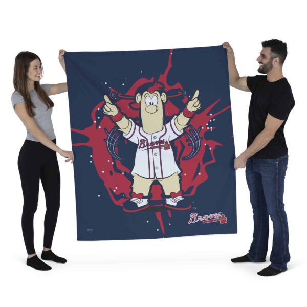 MLB Atlanta Braves Mascot Wall Hanging 50¡Á60 Inches