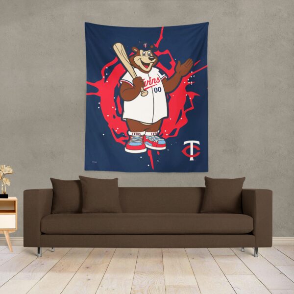 Minnesota Twins Mascot Wall Hanging 50¡Á60 Inches