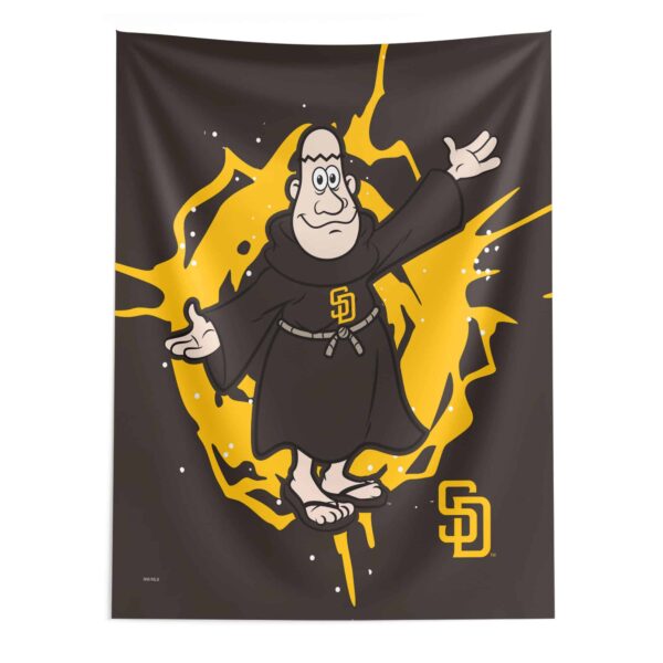 MLB San Diego Padres Mascot Wall Hanging 50¡Á60 Inches