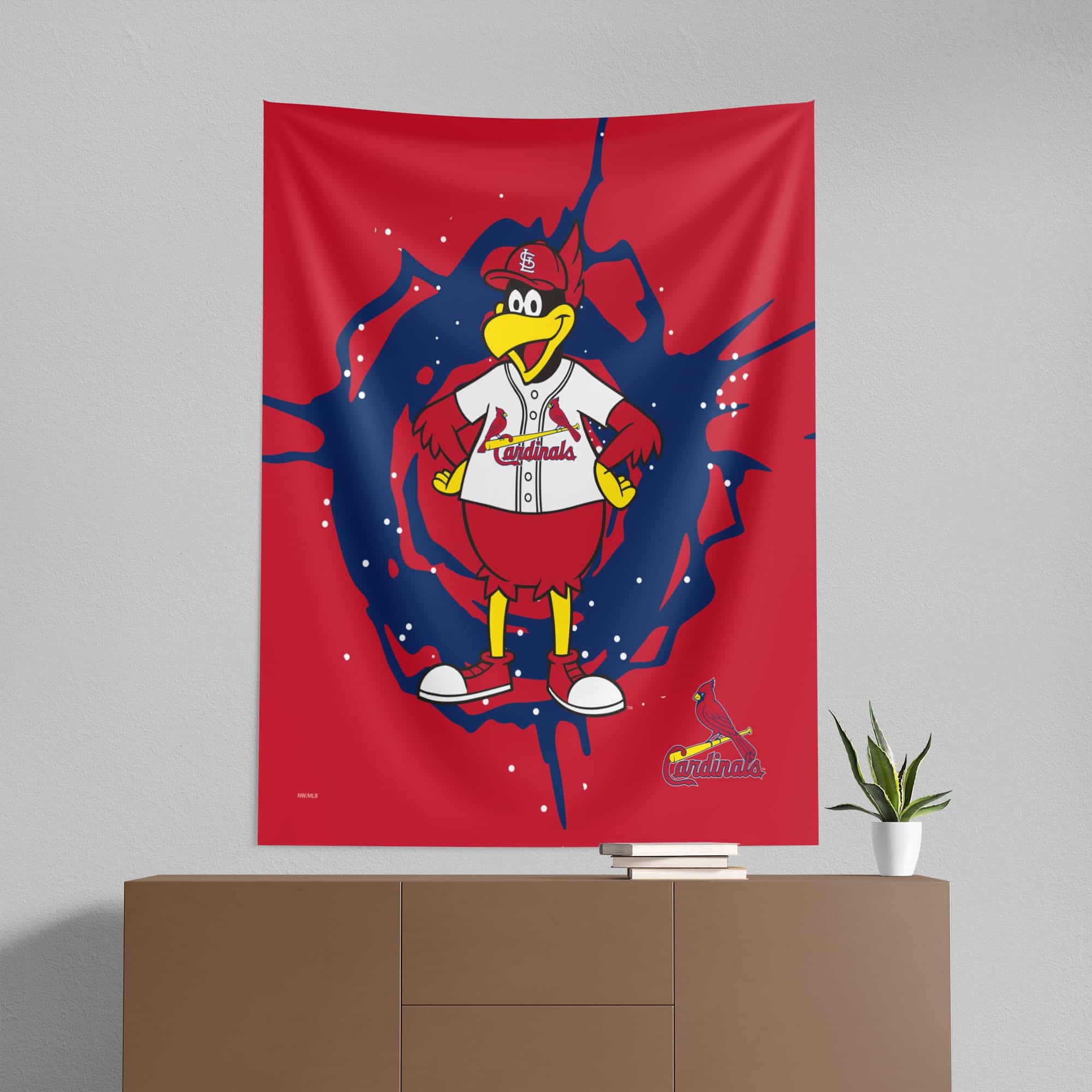 St. Louis Cardinals Mascot Wall Hanging 50¡Á60 Inches