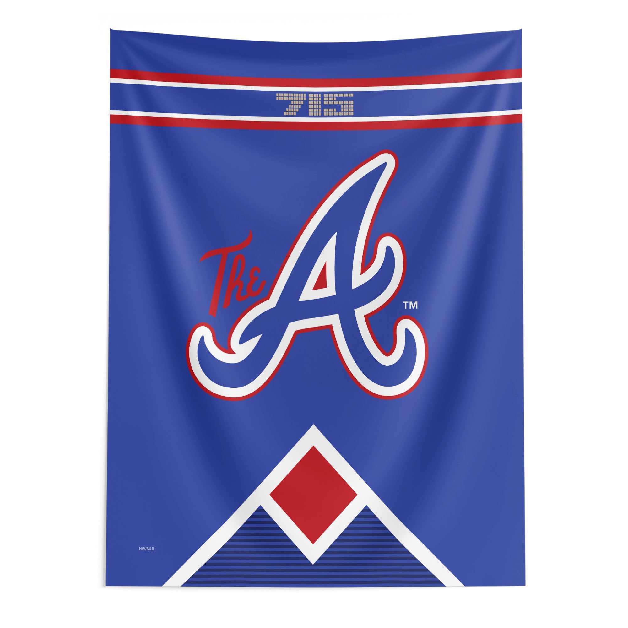 Atlanta Braves MLB City Connect Wall Hanging 50x60 Inches