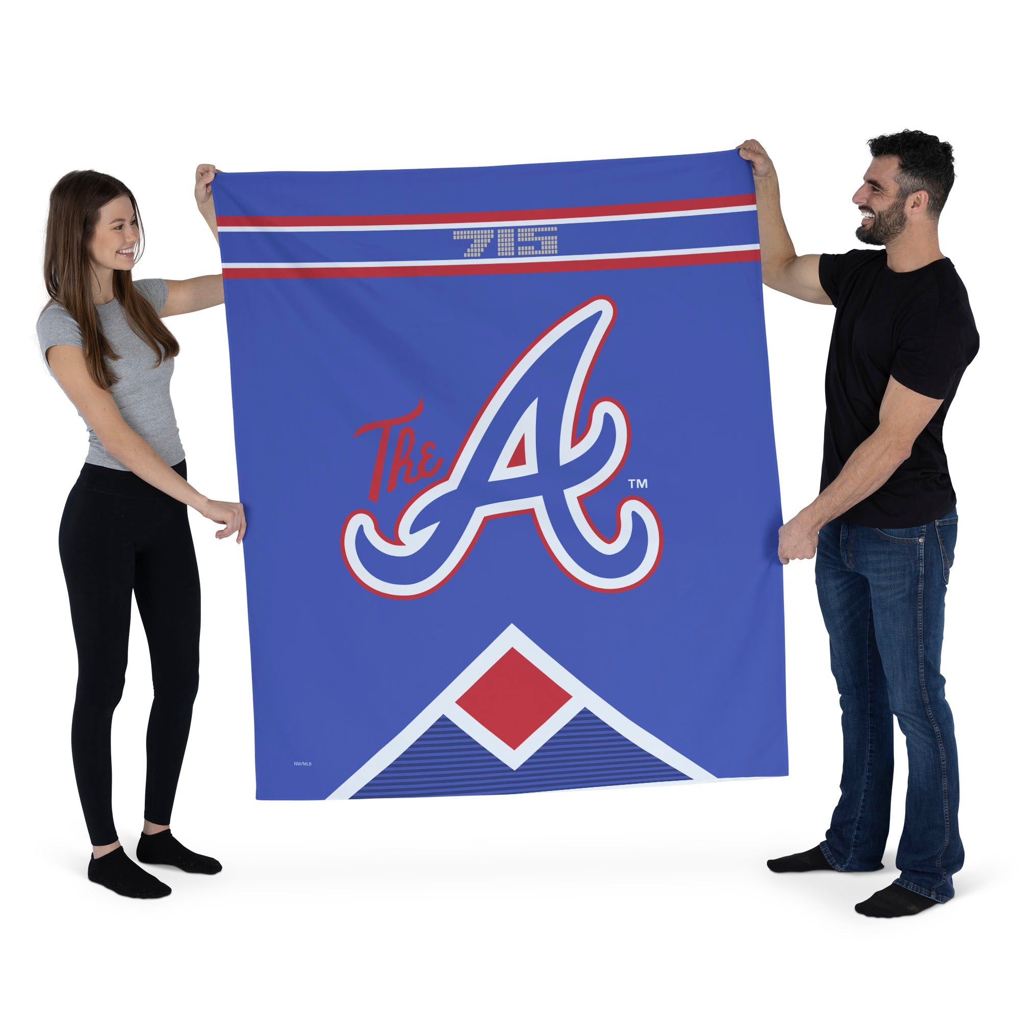 Atlanta Braves MLB City Connect Wall Hanging 50x60 Inches